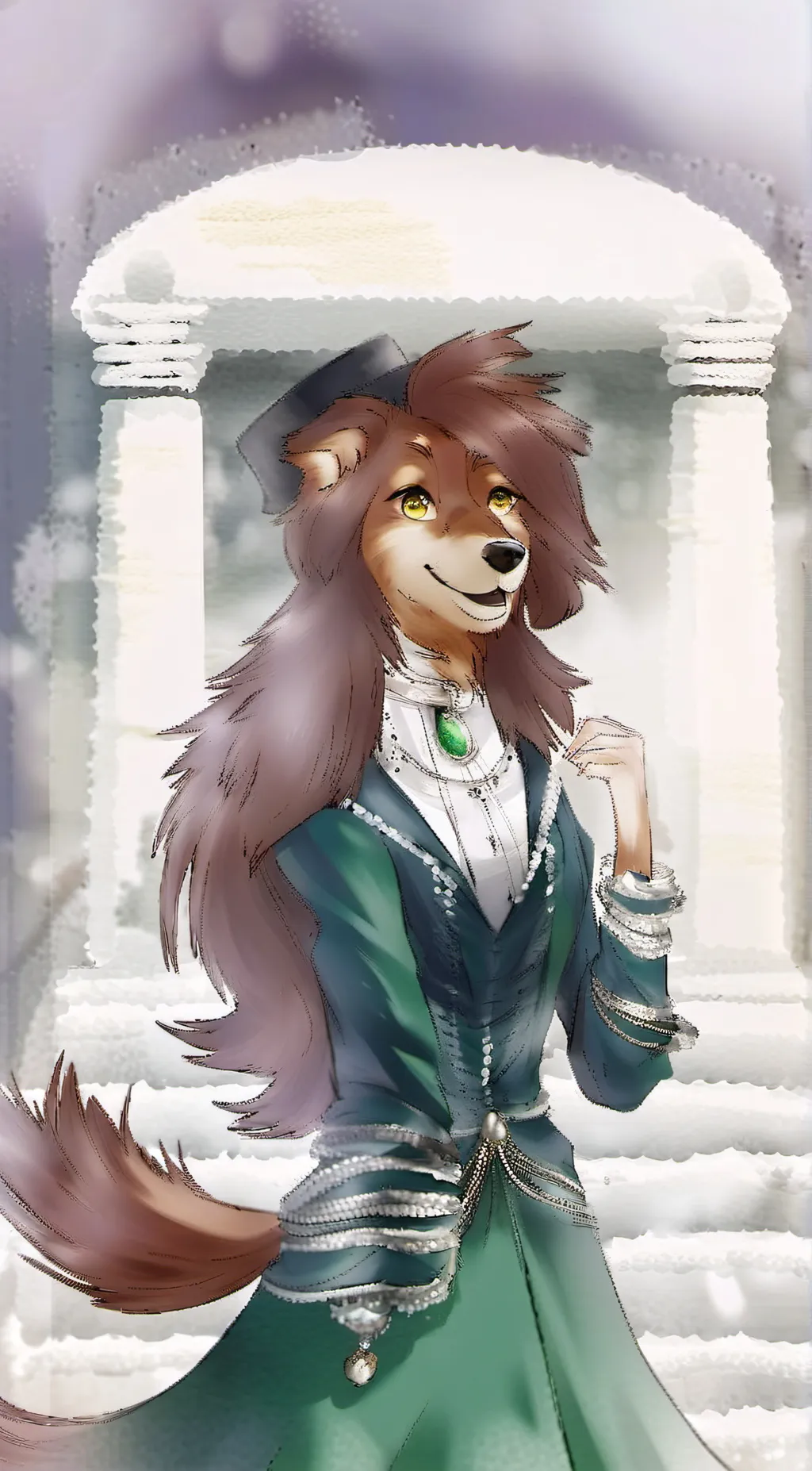 ai character: Sasha background