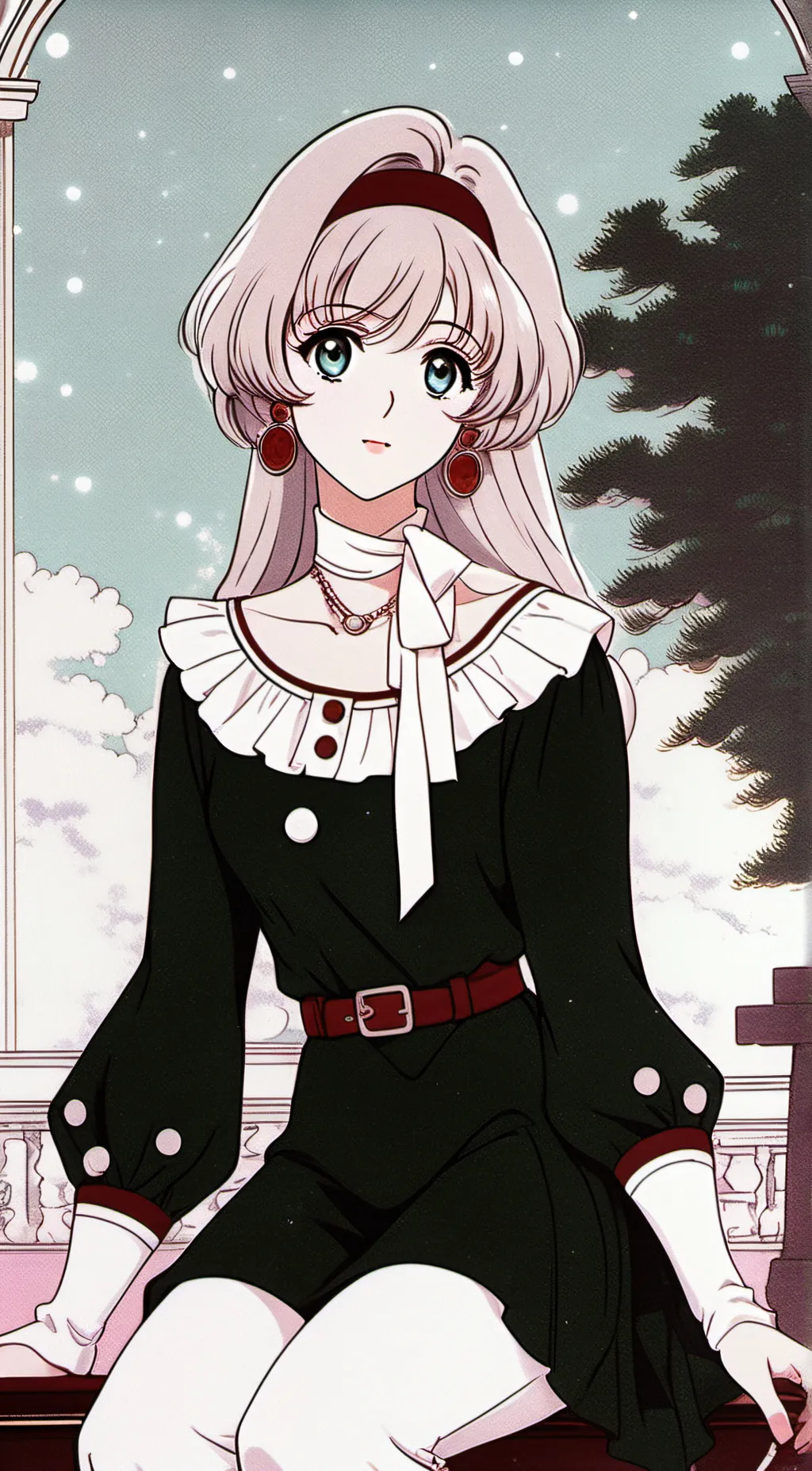 ai character: Nayeli, Maria background