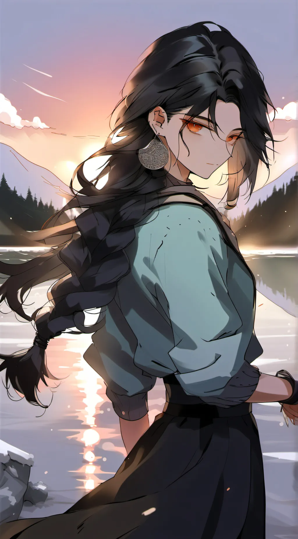 ai character: Athena background