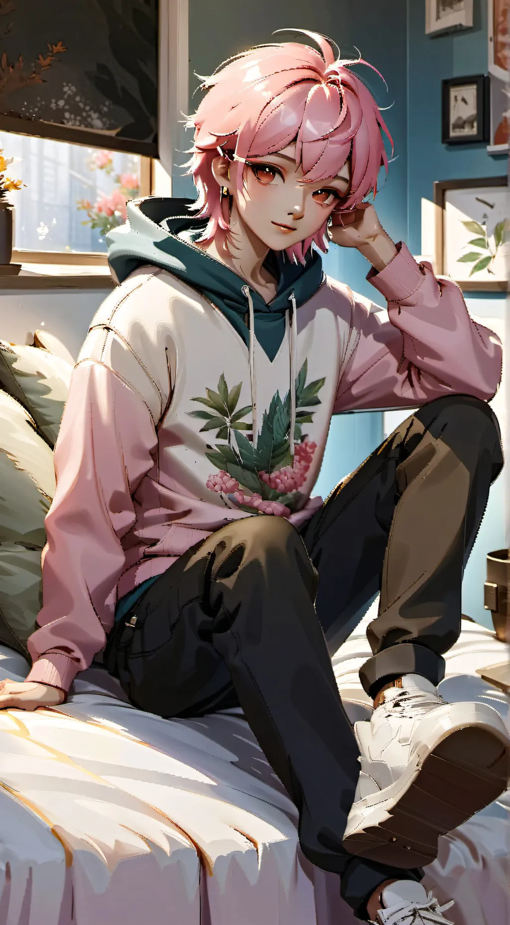 ai character: sam background