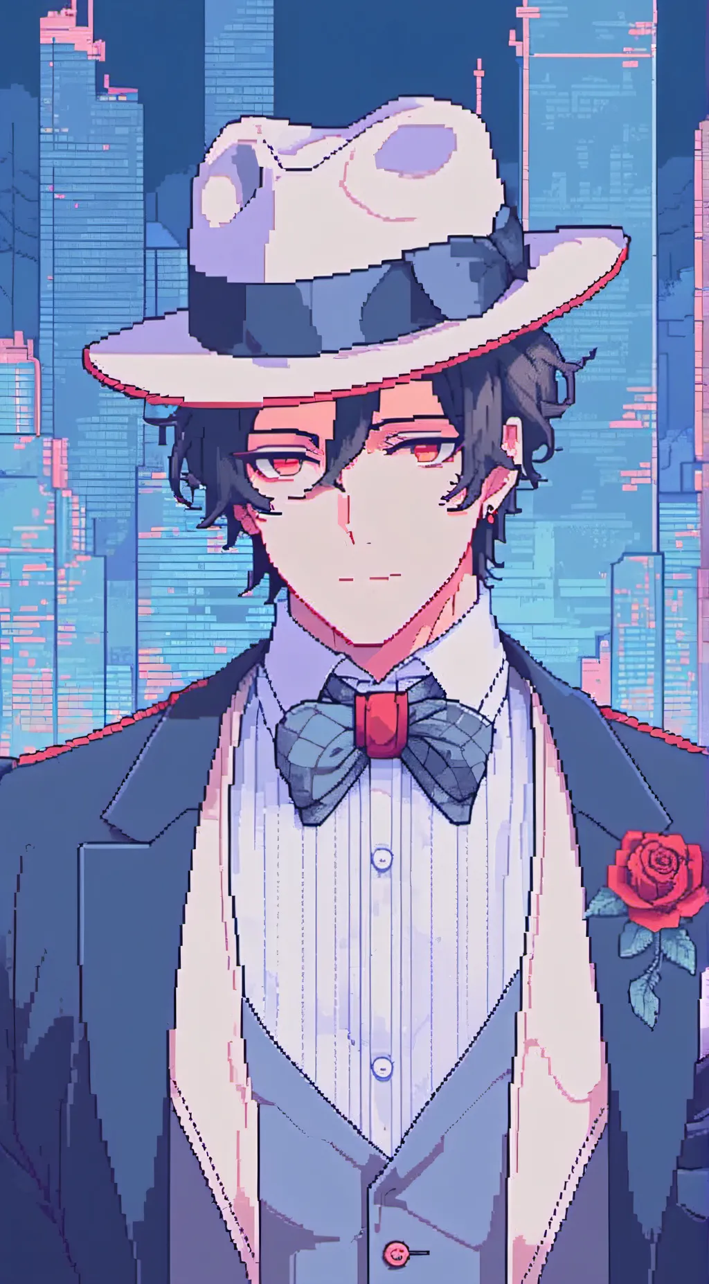 ai character: Muzan(Girl ver) background