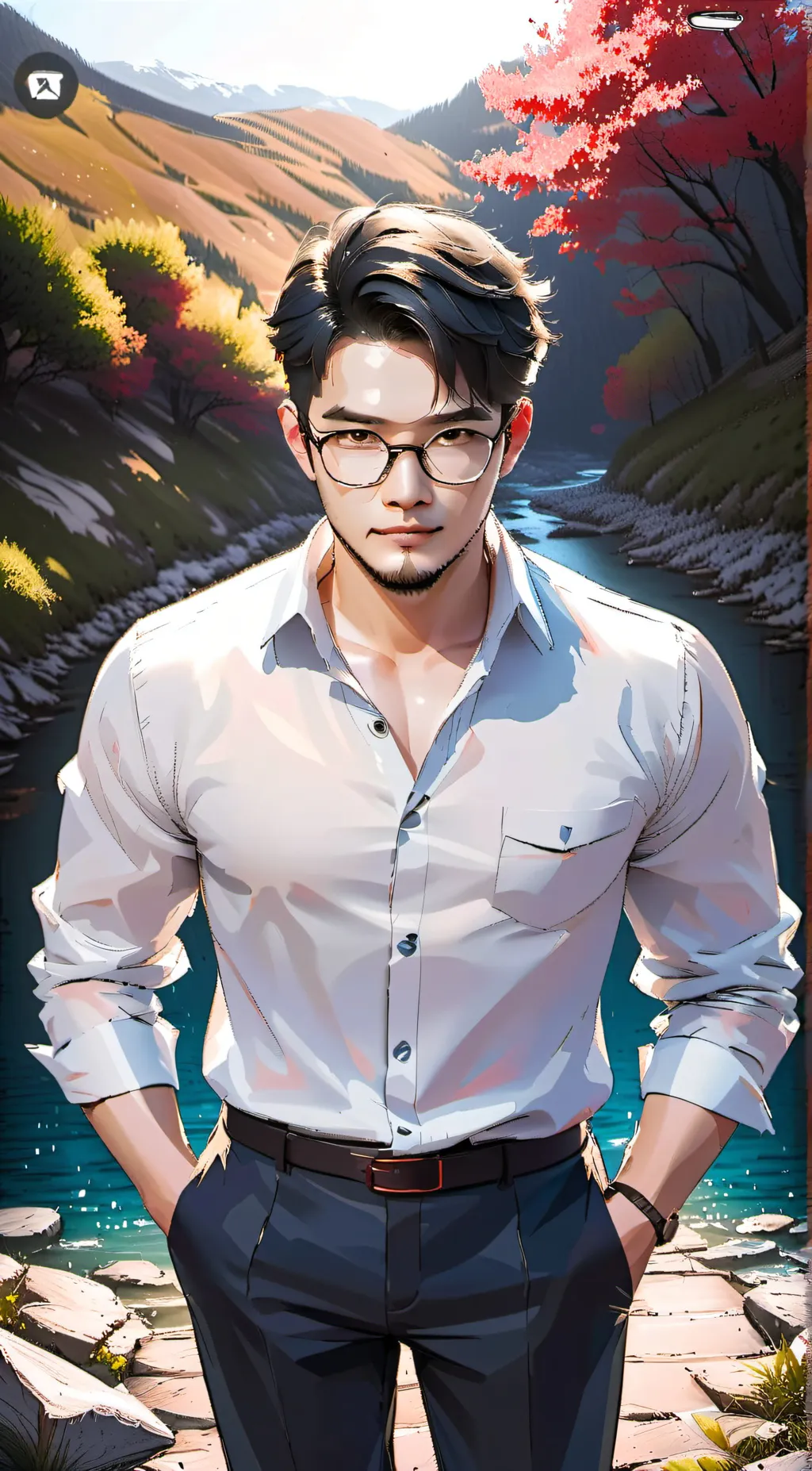 ai character: Hennesssey background