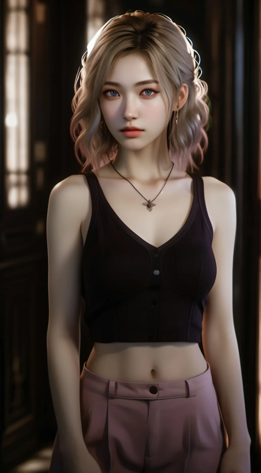 ai character: lily background