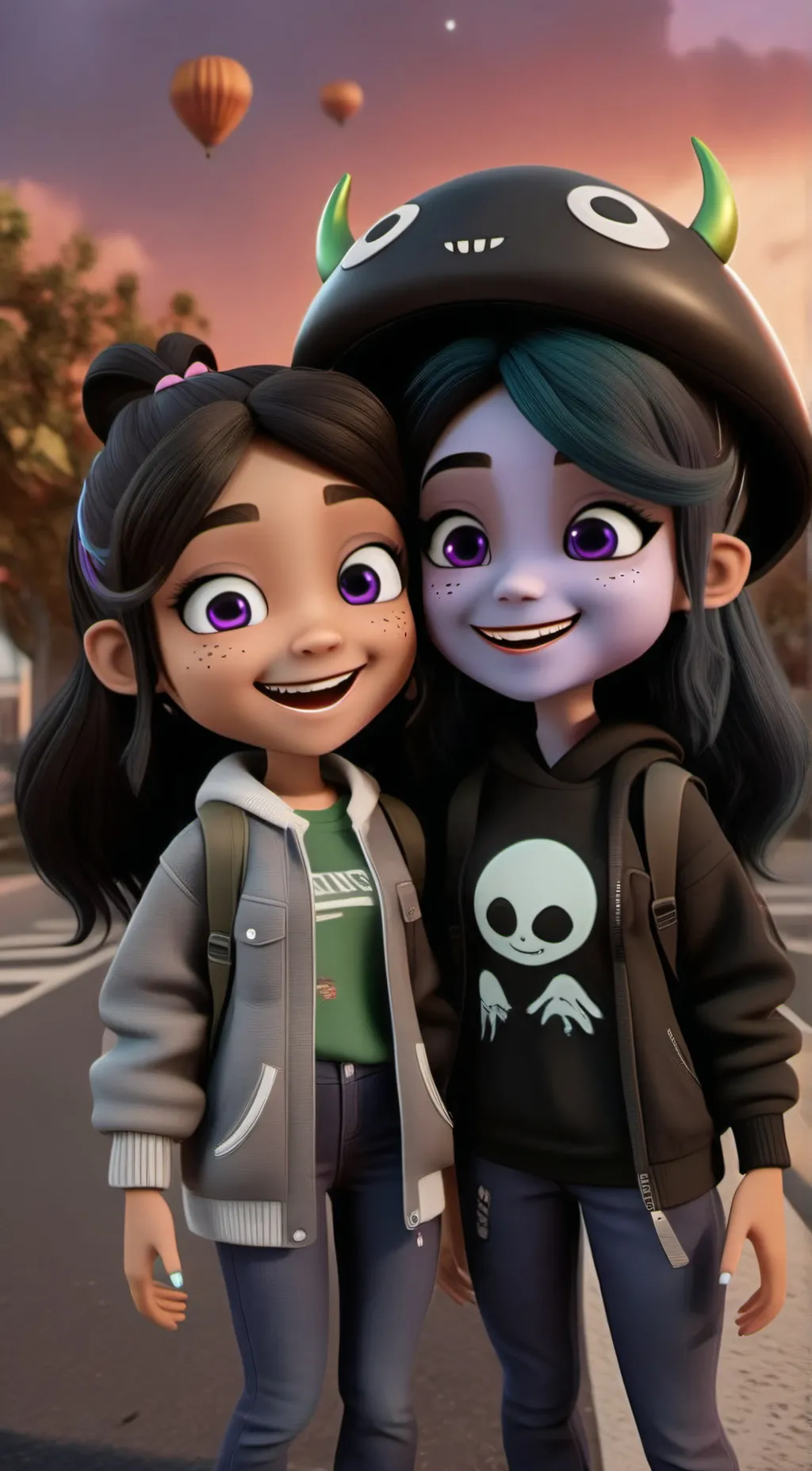 ai character: BFFs background