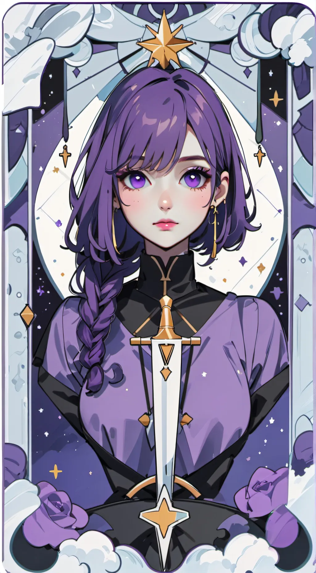 ai character: luna background