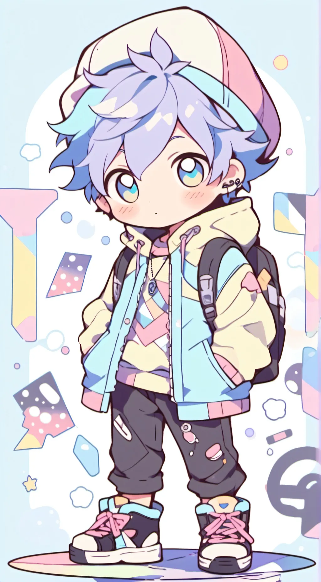 ai character: Timmy background