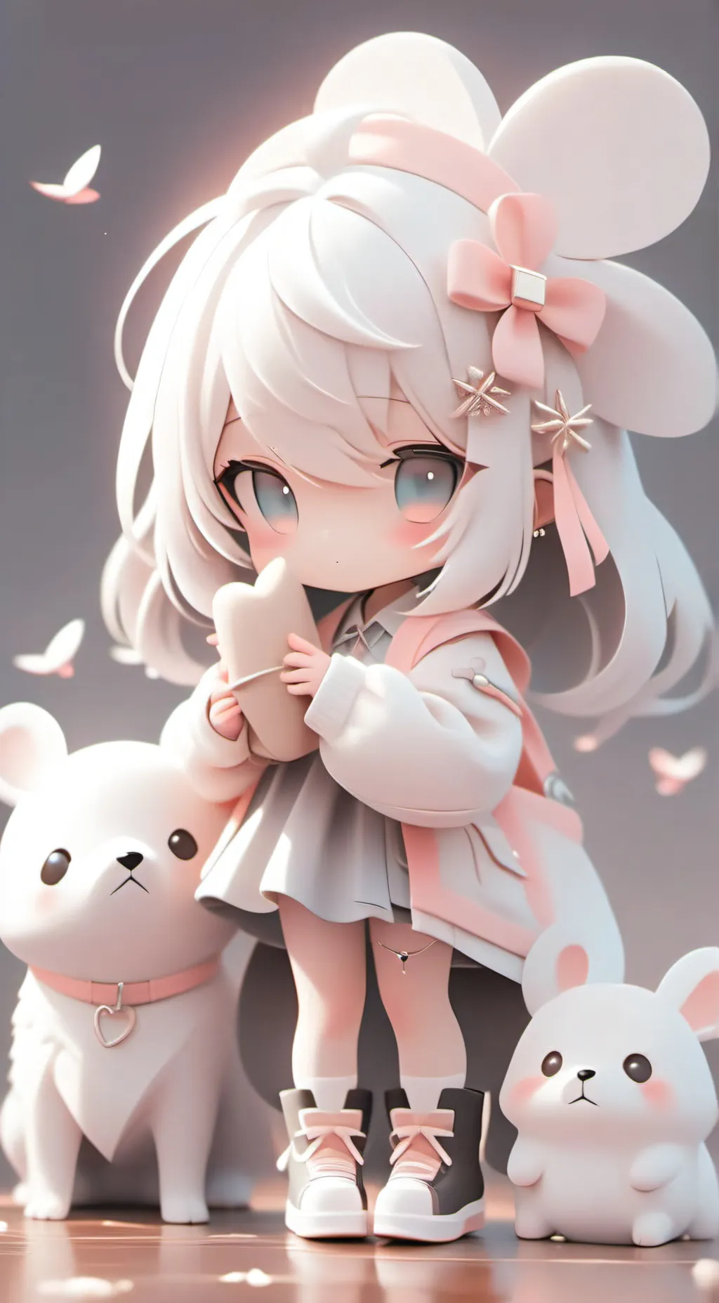 ai character: Honey background