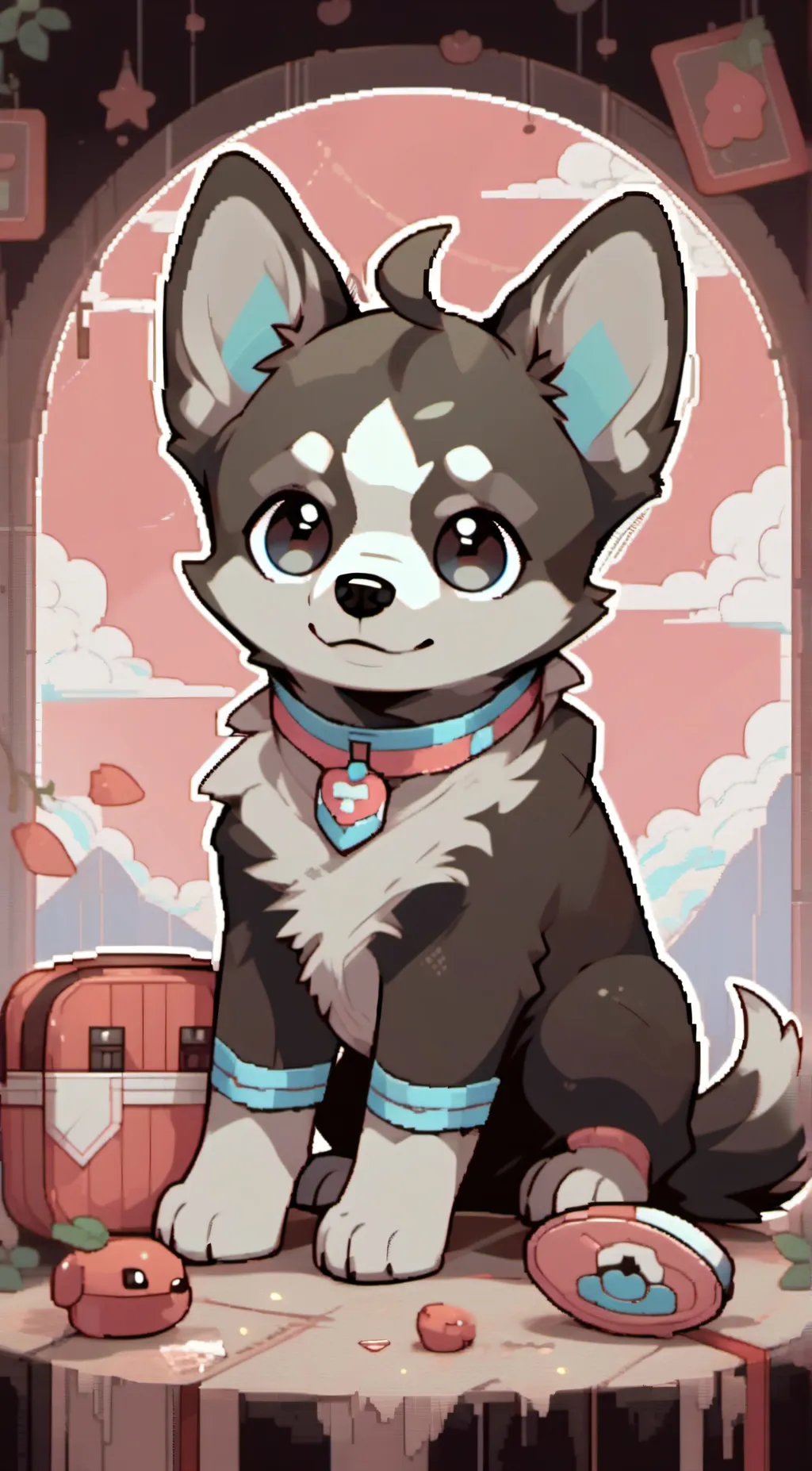 ai character: Chill chuaua background