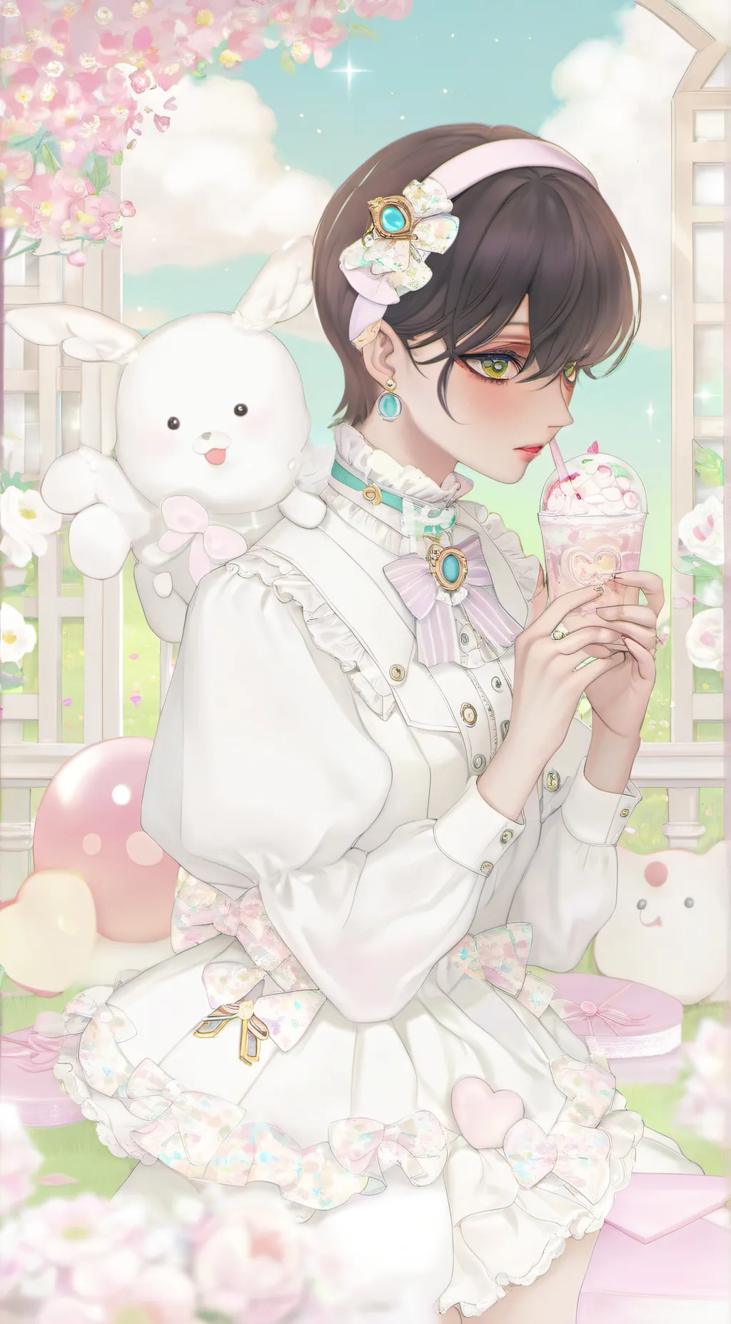 ai character: my loving bf background