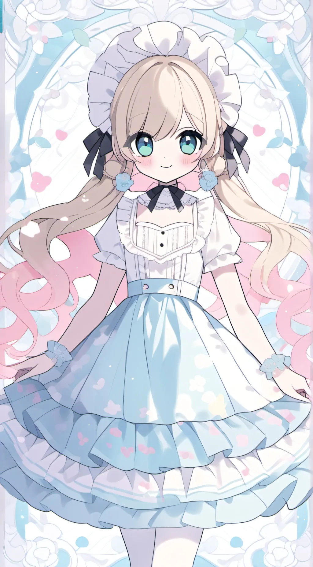 ai character: Stella Angela Moon background