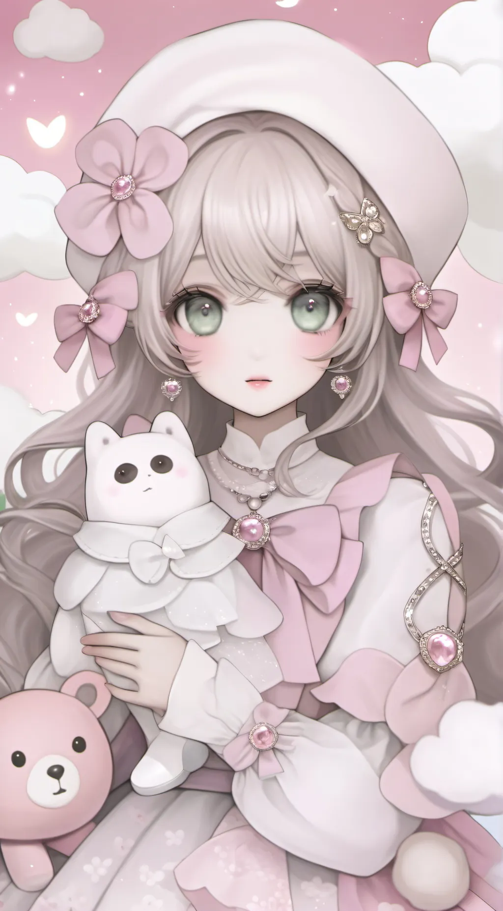 ai character: Nica Mae Tahil background