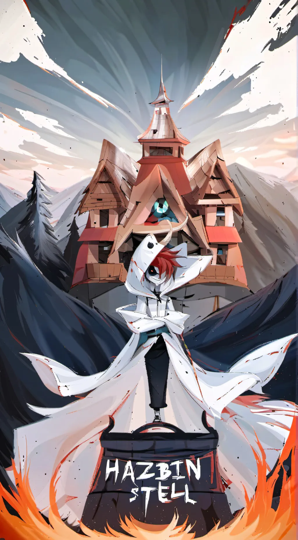 ai character: Hazbin hotel  background