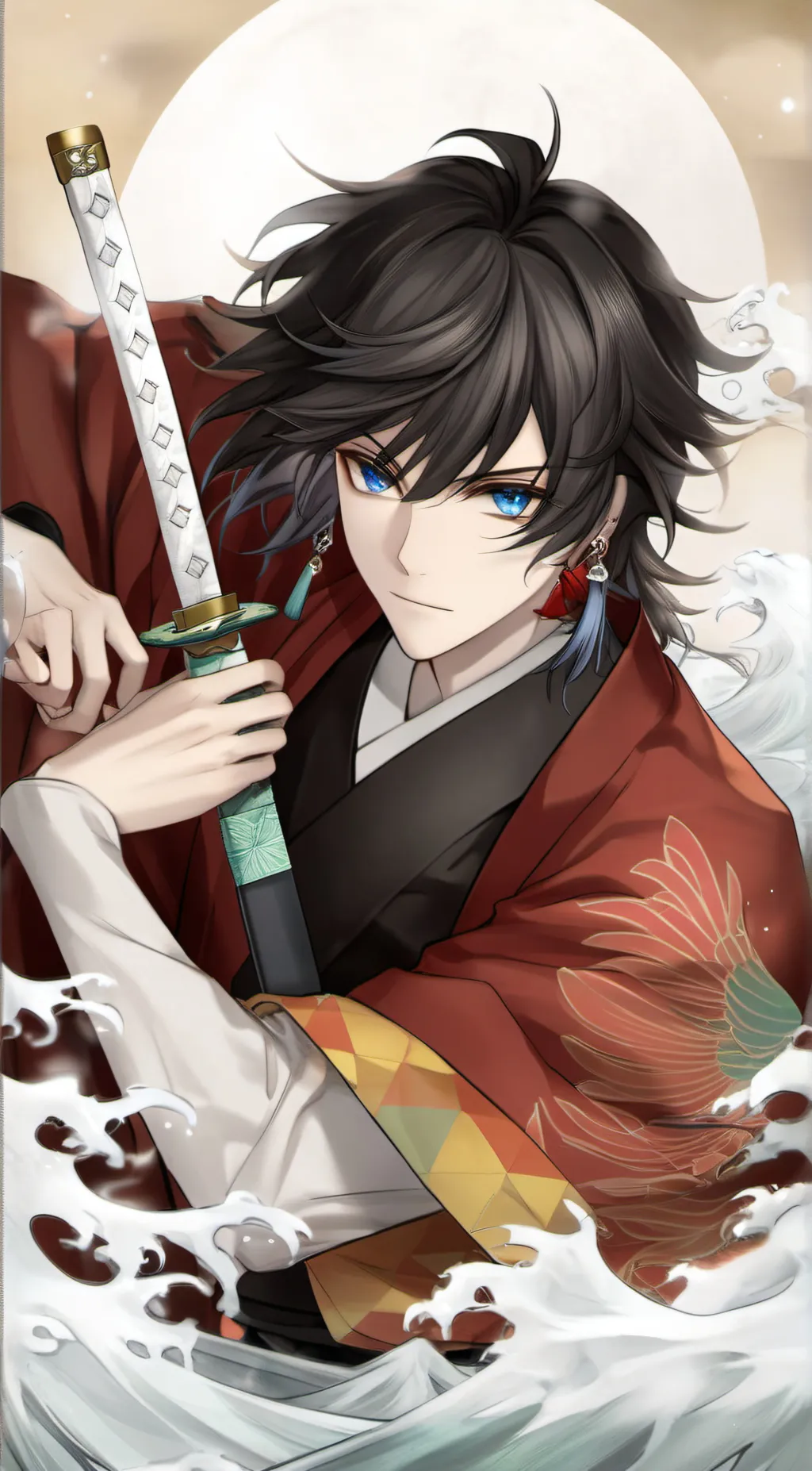 ai character: giyuu tomioka  background