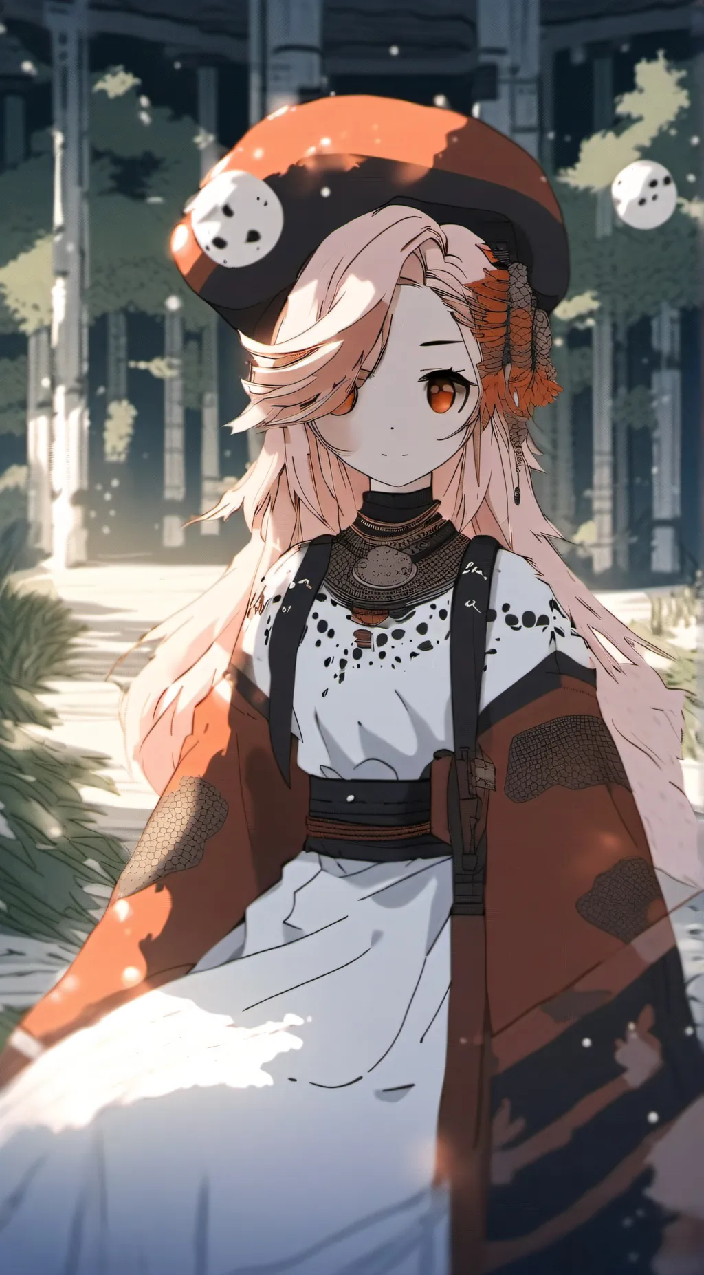 ai character: Alow background