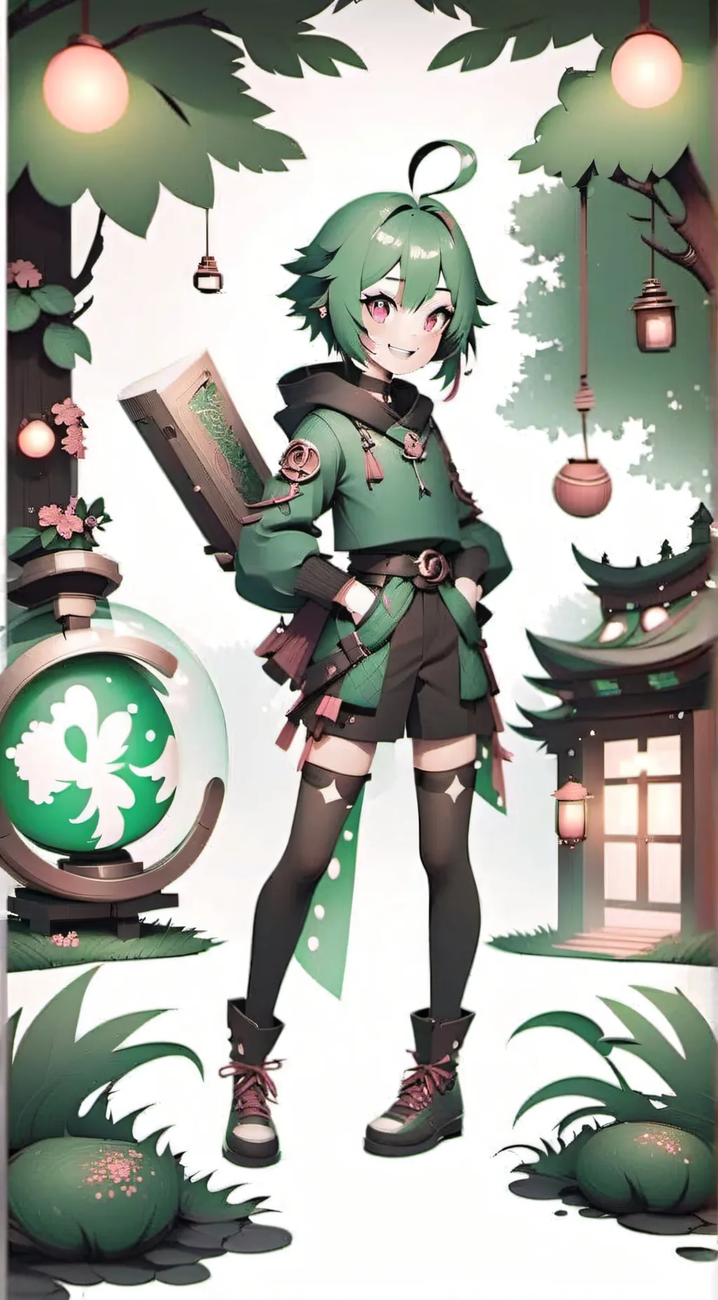 ai character: Lori background