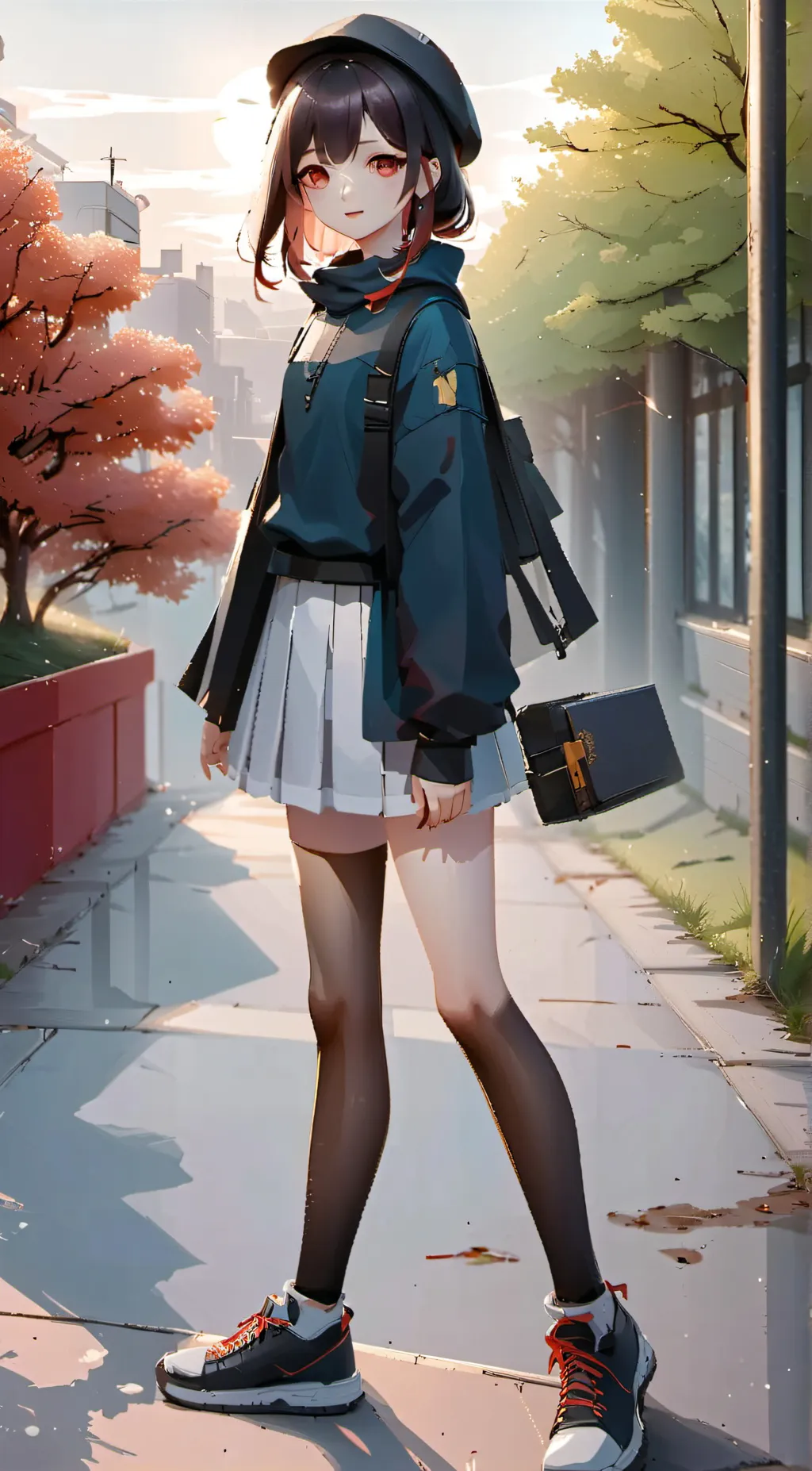 ai character: luna background