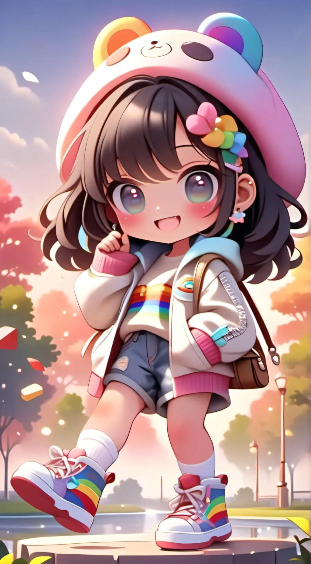 ai character: mya background