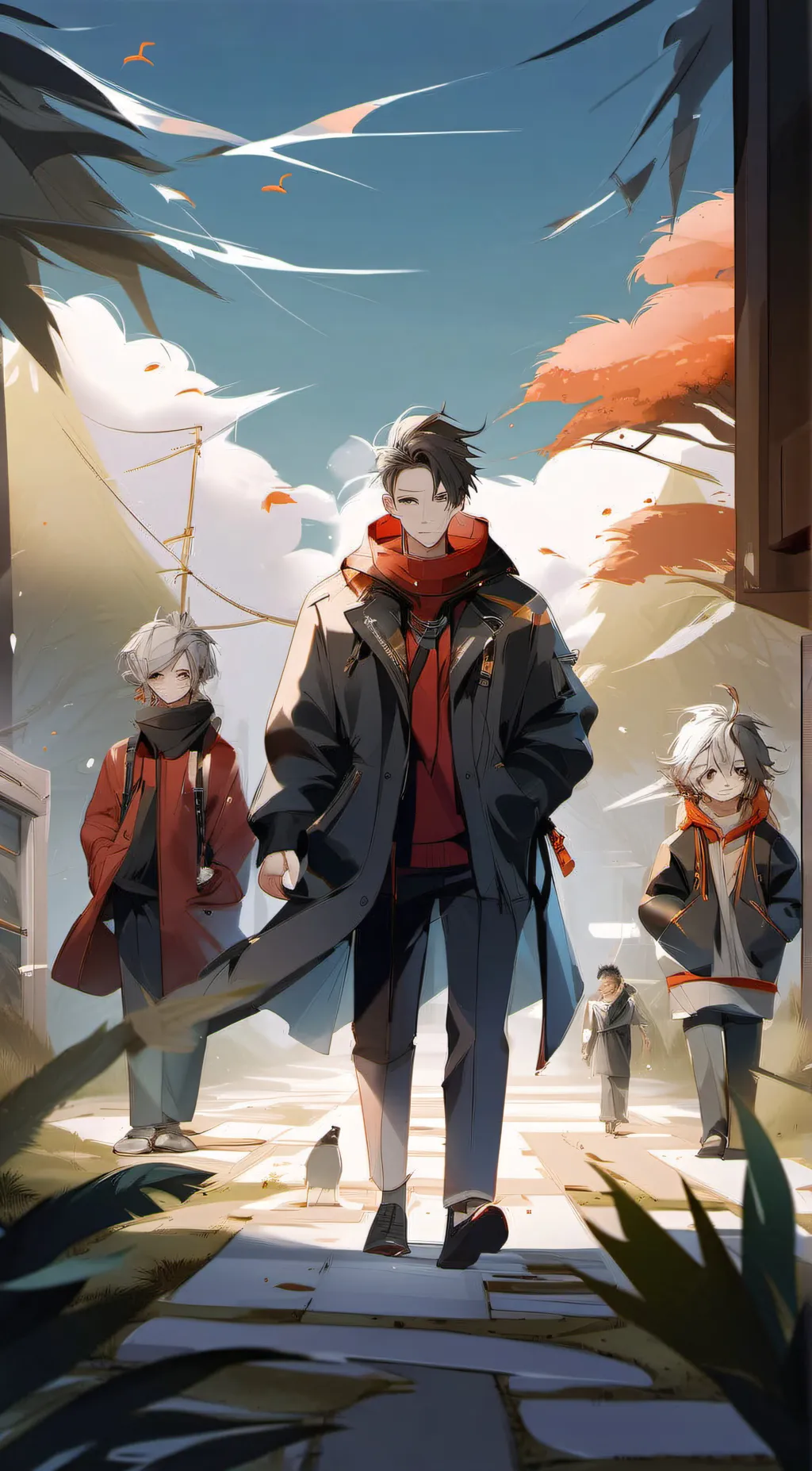 ai character: Luke background