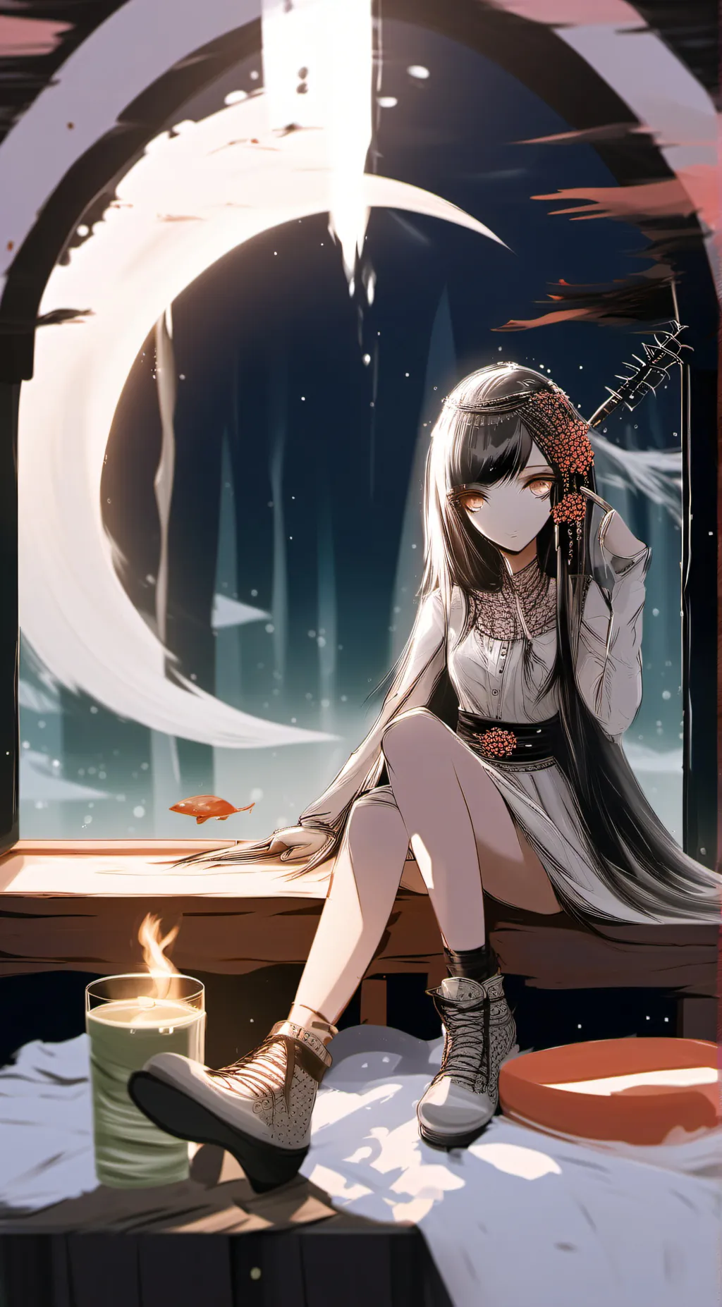 ai character: Lilia background