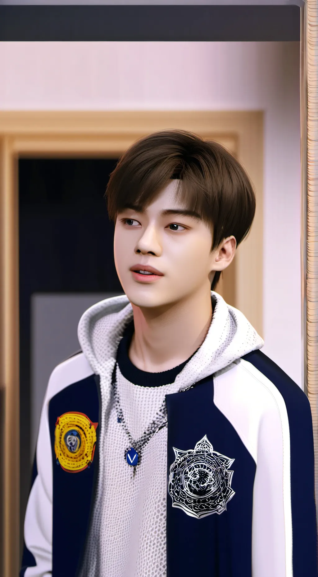 ai character: jimin background