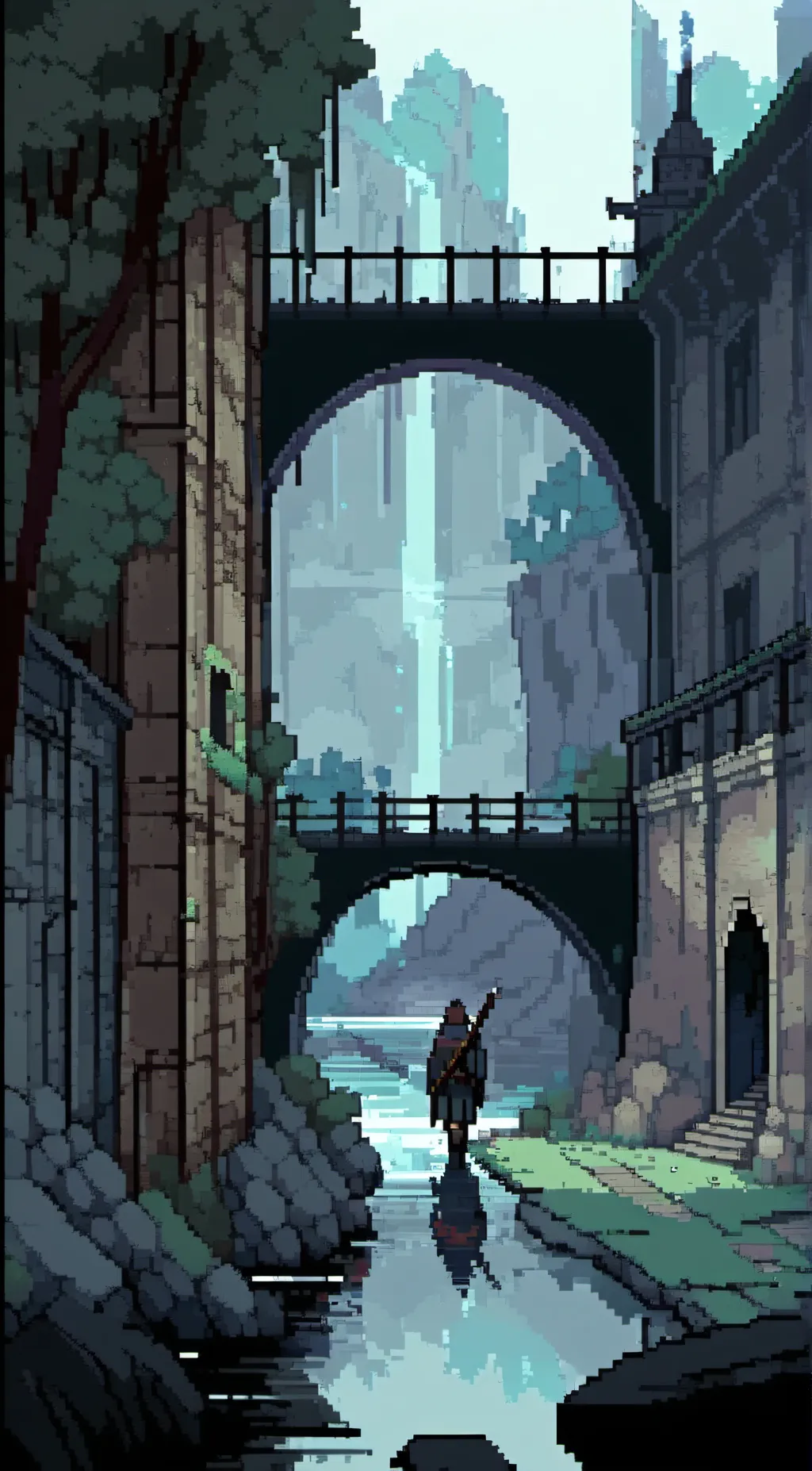 ai character: welcome home background