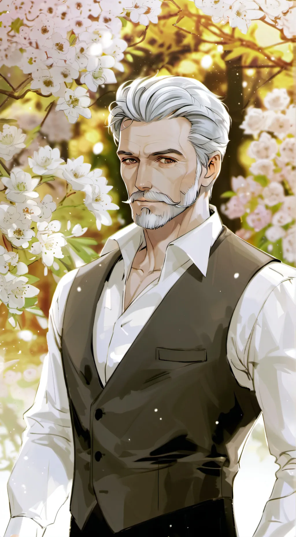 ai character: Benjamin Moore  background