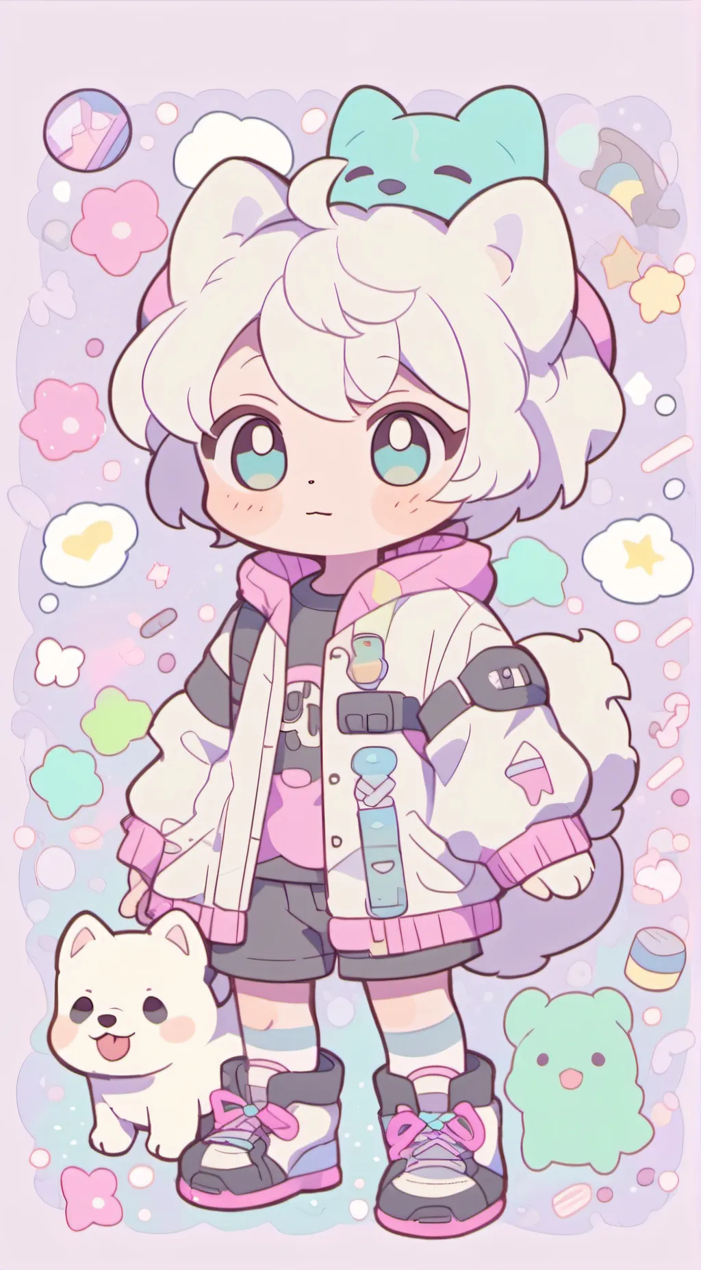 ai character: Whaley background