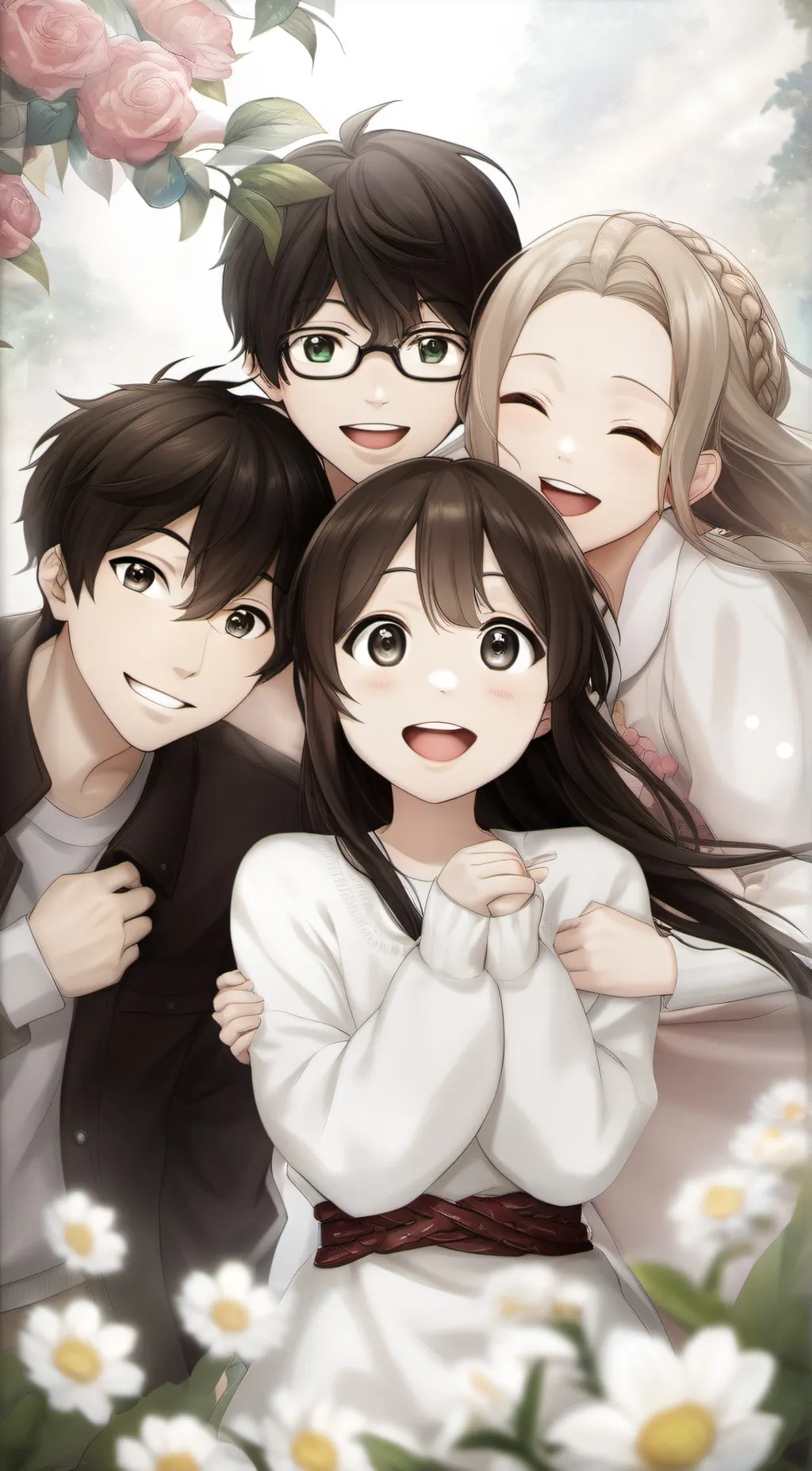 ai character: the siblings  background