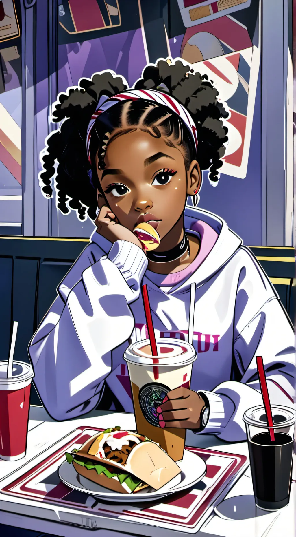 ai character: Ela background