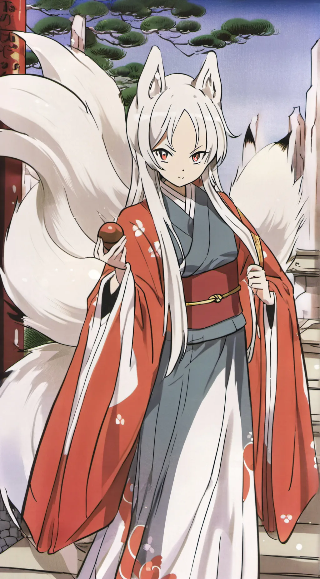 ai character: Marikina  background