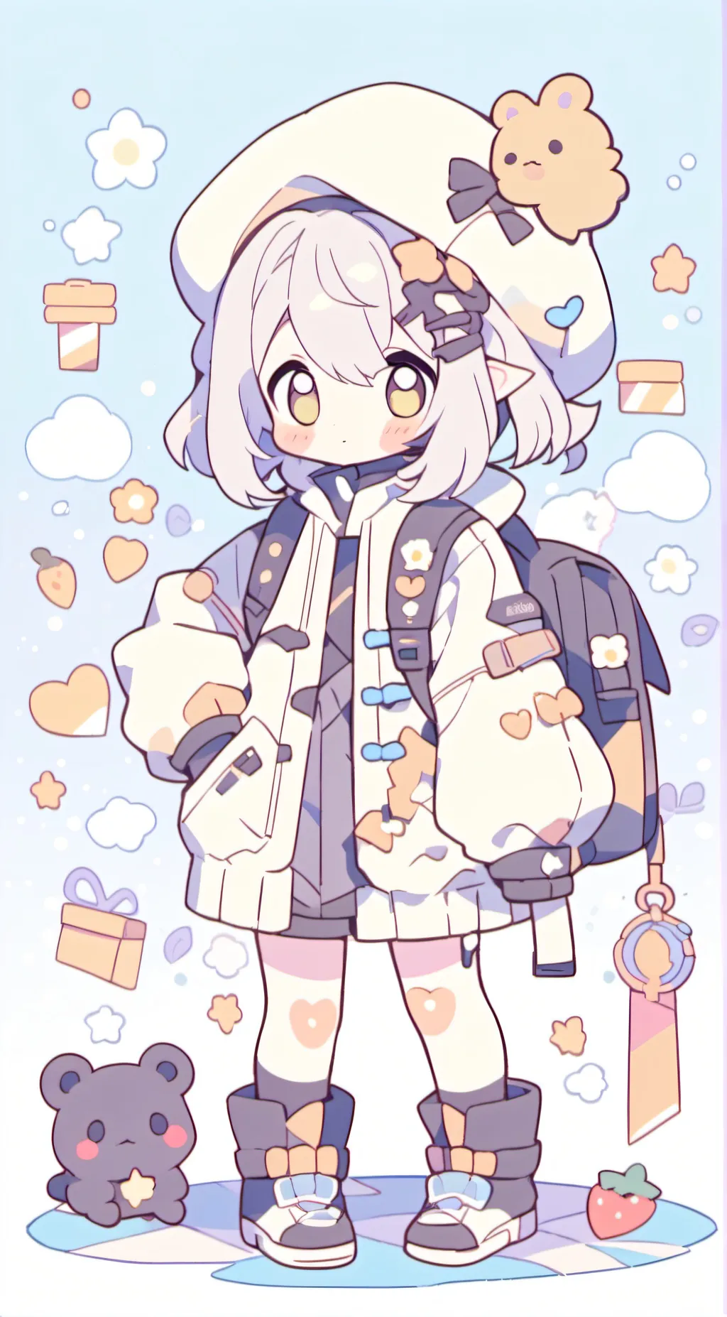 ai character: WE GOT background