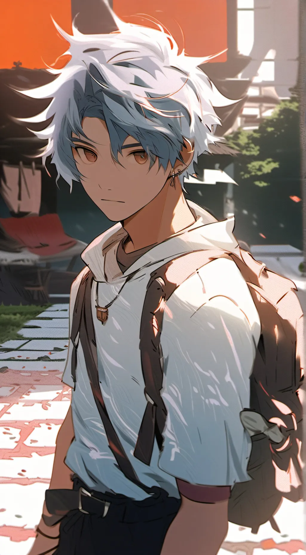 ai character: Therain school background