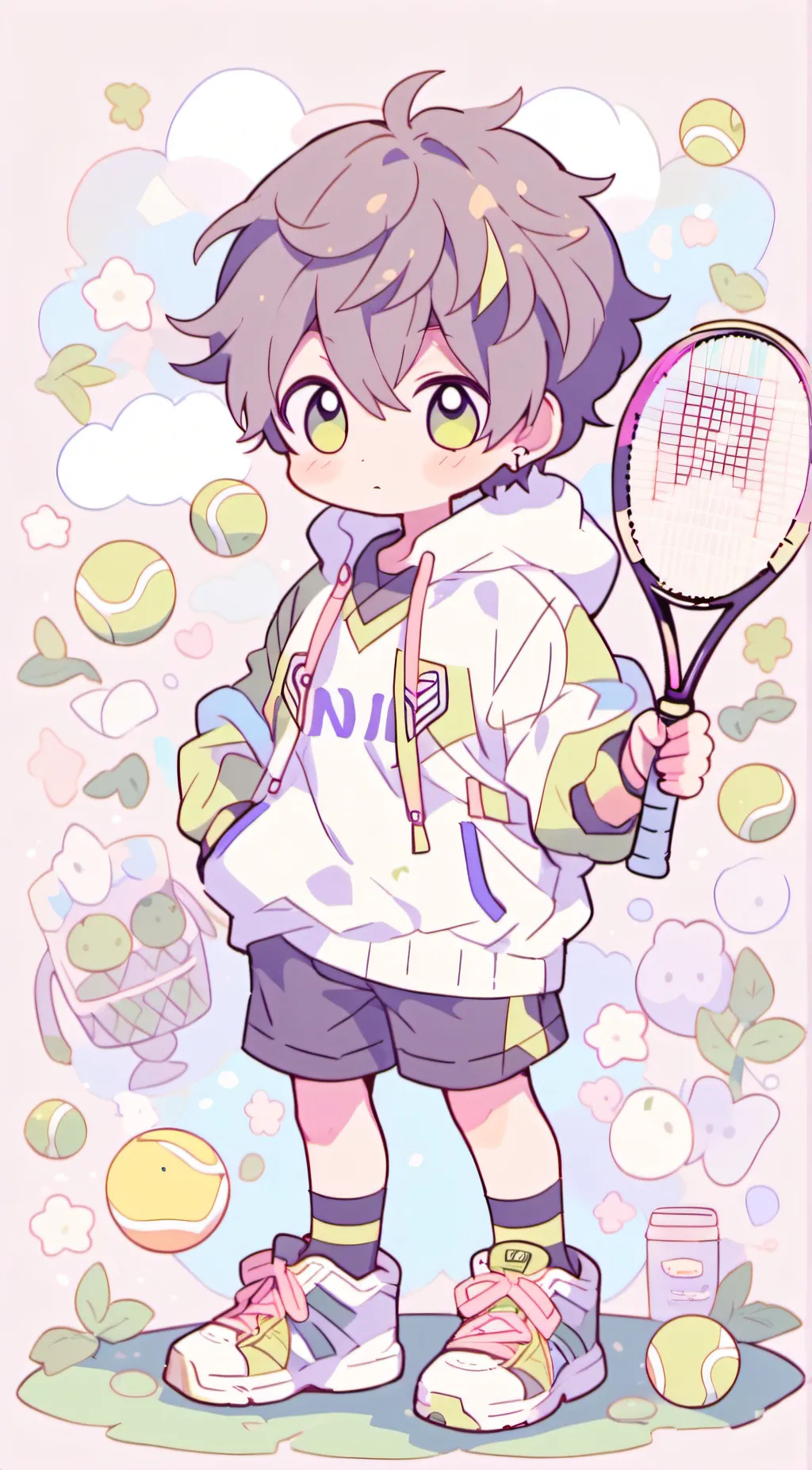 ai character: Lunar background