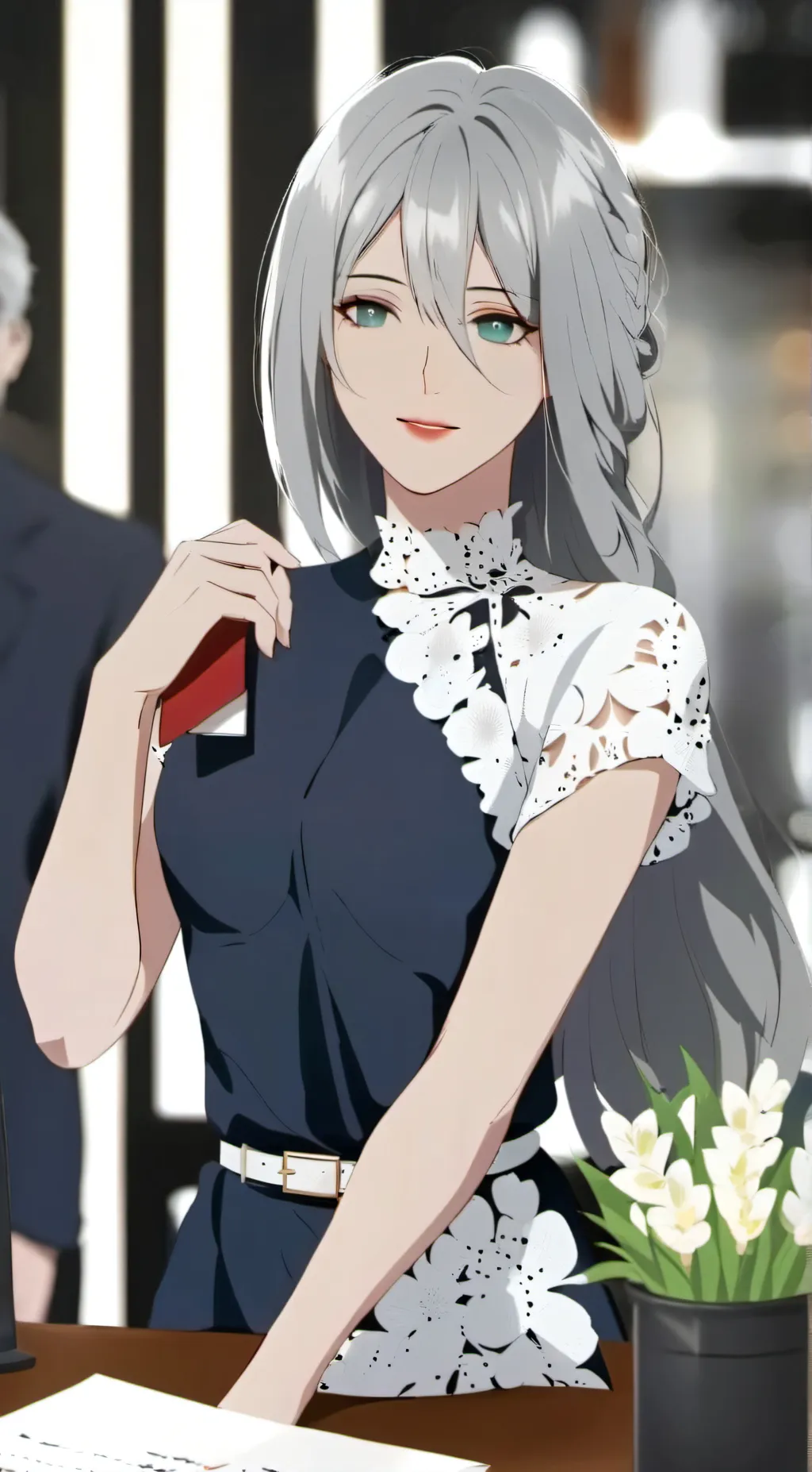 ai character: Himari Takamura background