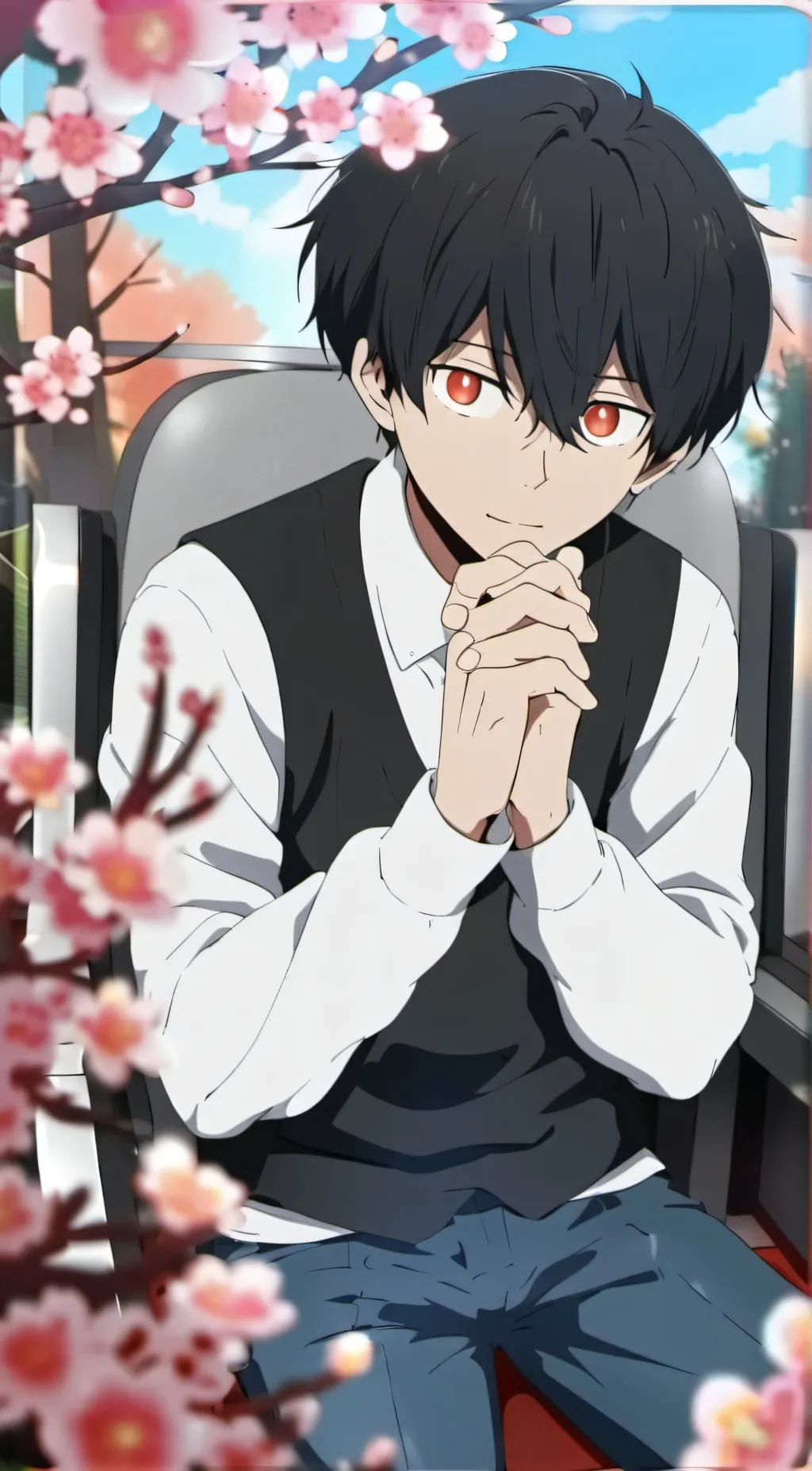 ai character: Mashle background