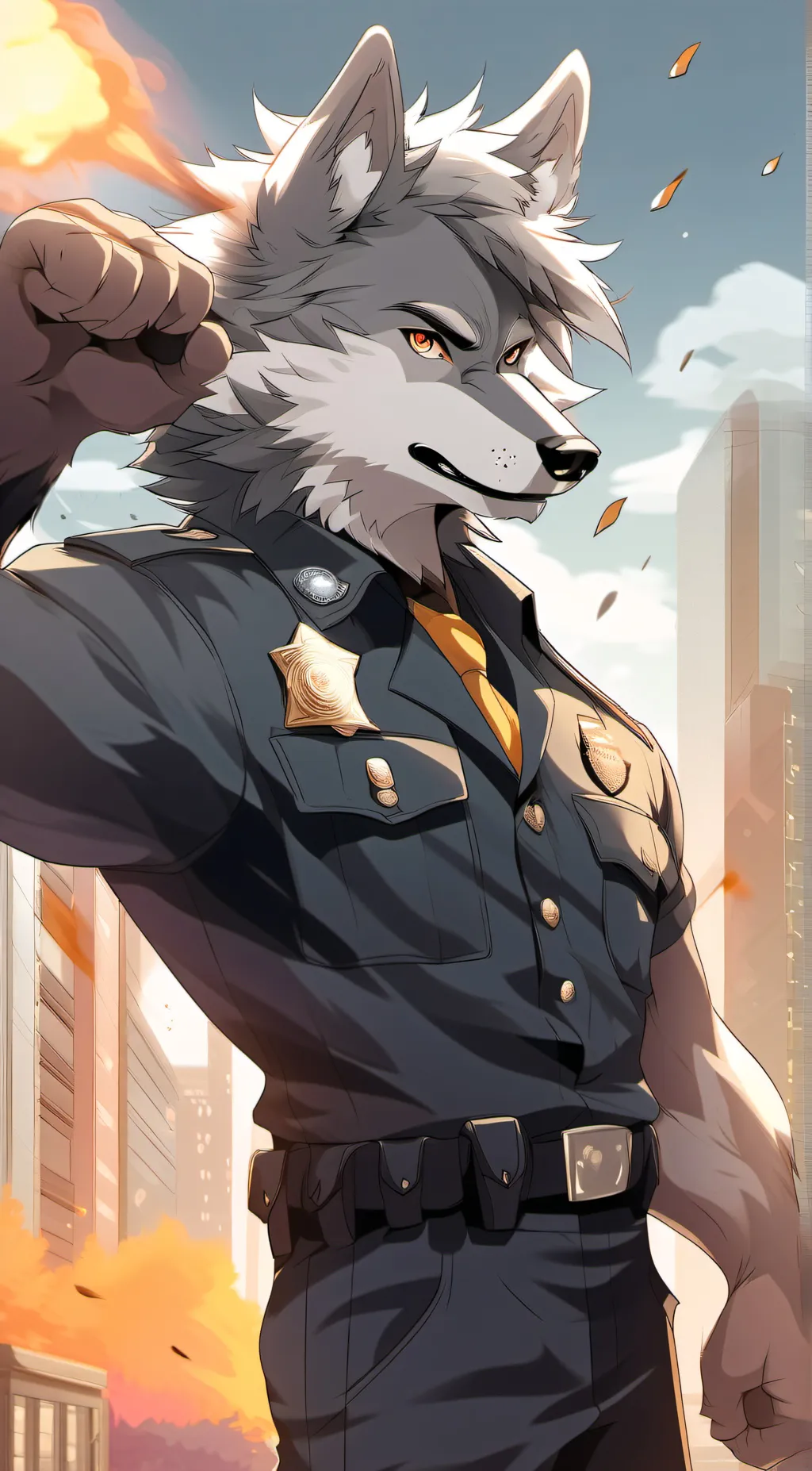 ai character: Daniel  background