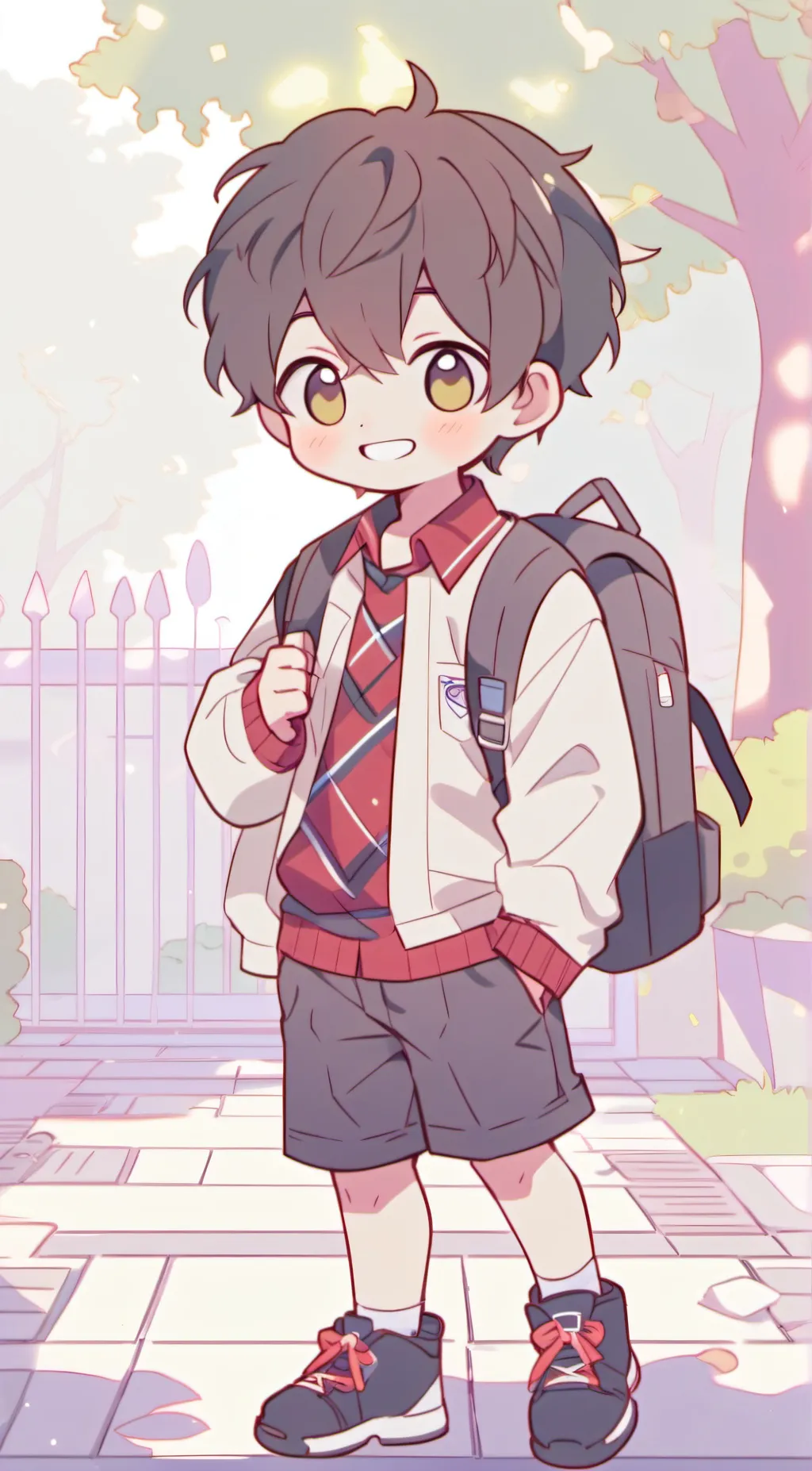 ai character: Luke background