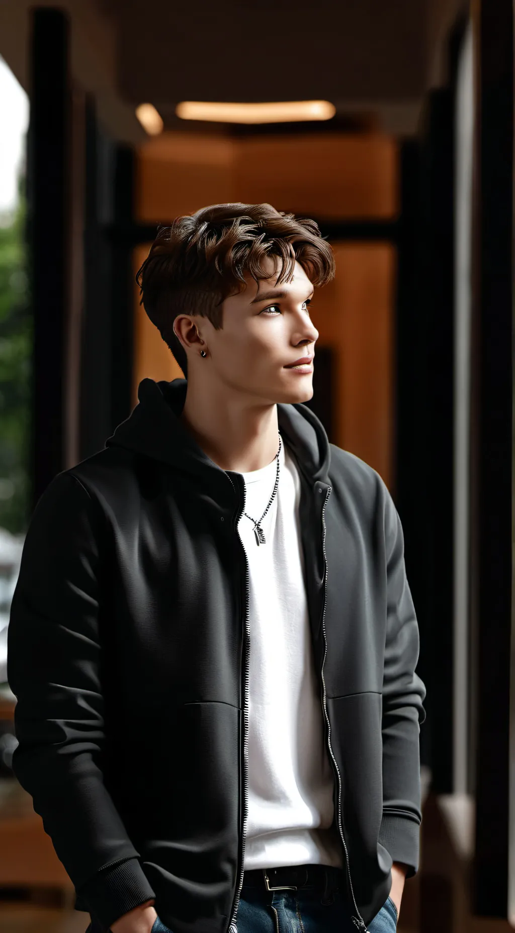 ai character: Hunter  background