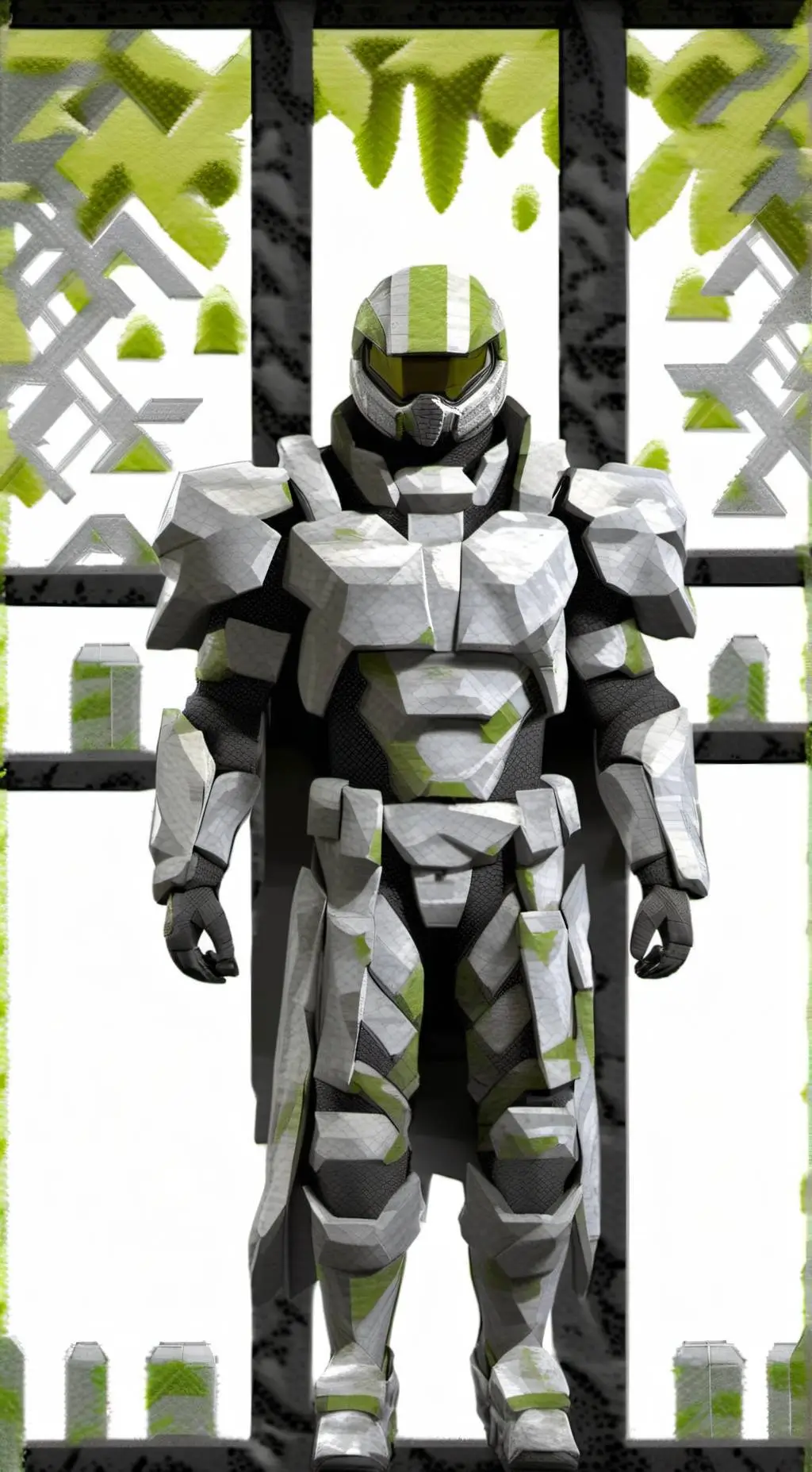 ai character: master cheif background