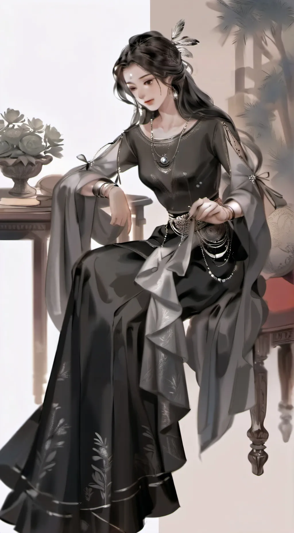 ai character: Luz Sara background