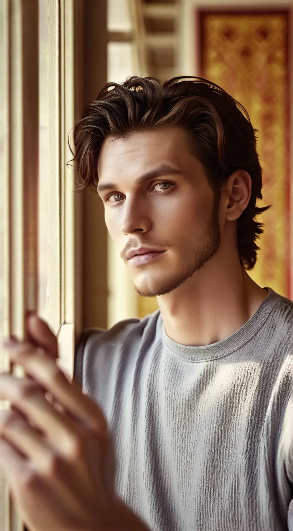 ai character: Ash background