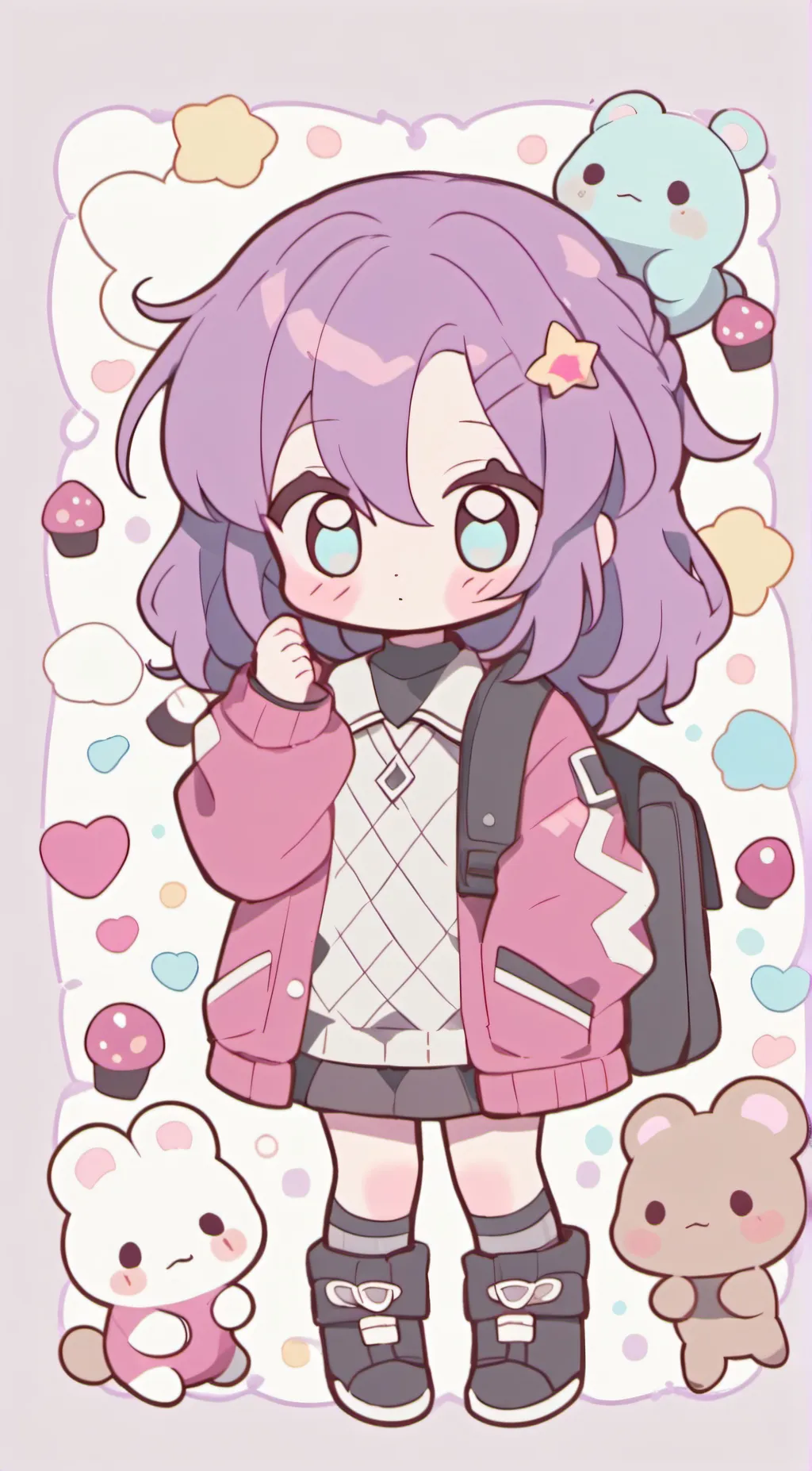 ai character: Mayga  background