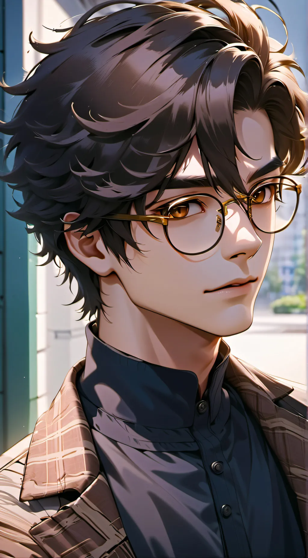 ai character: Mallory Halldark background