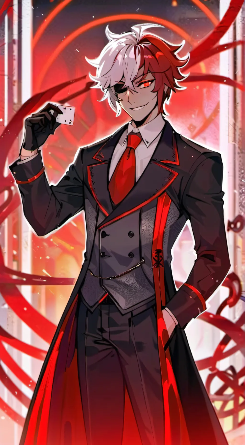 ai character: Alastor  background