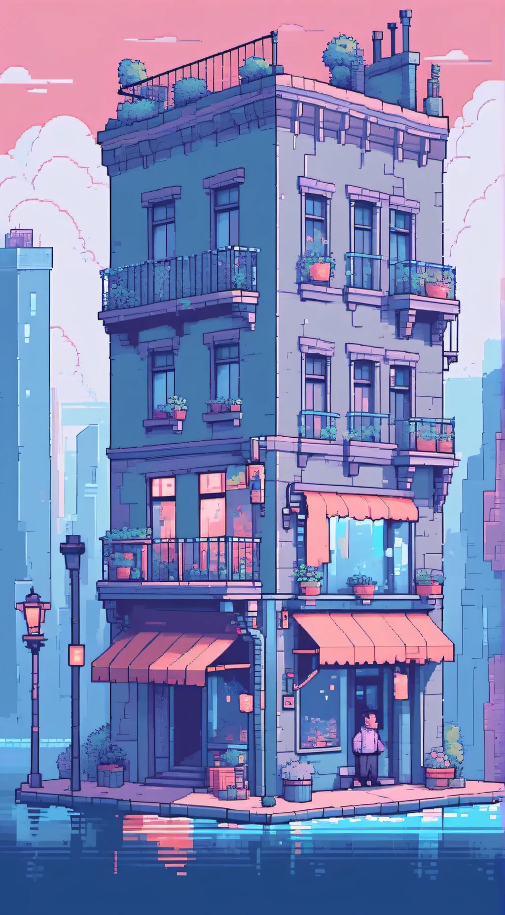 ai character: hh background