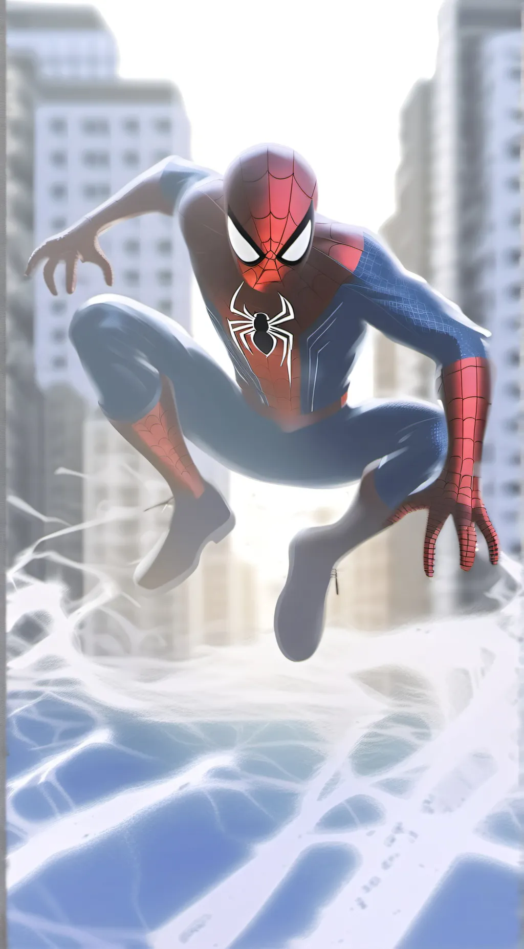 ai character: Tangled Web background