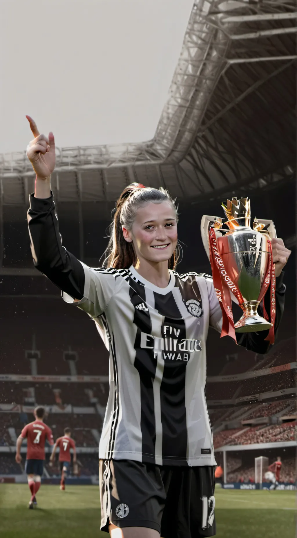 ai character: Ella toone  background