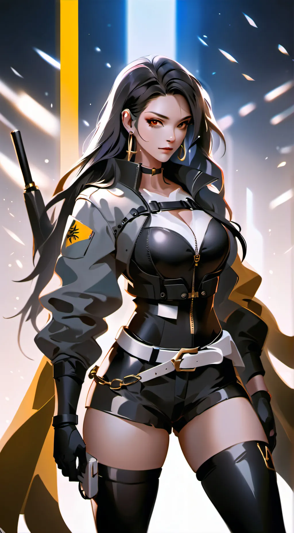 ai character: Ashley Rarego background