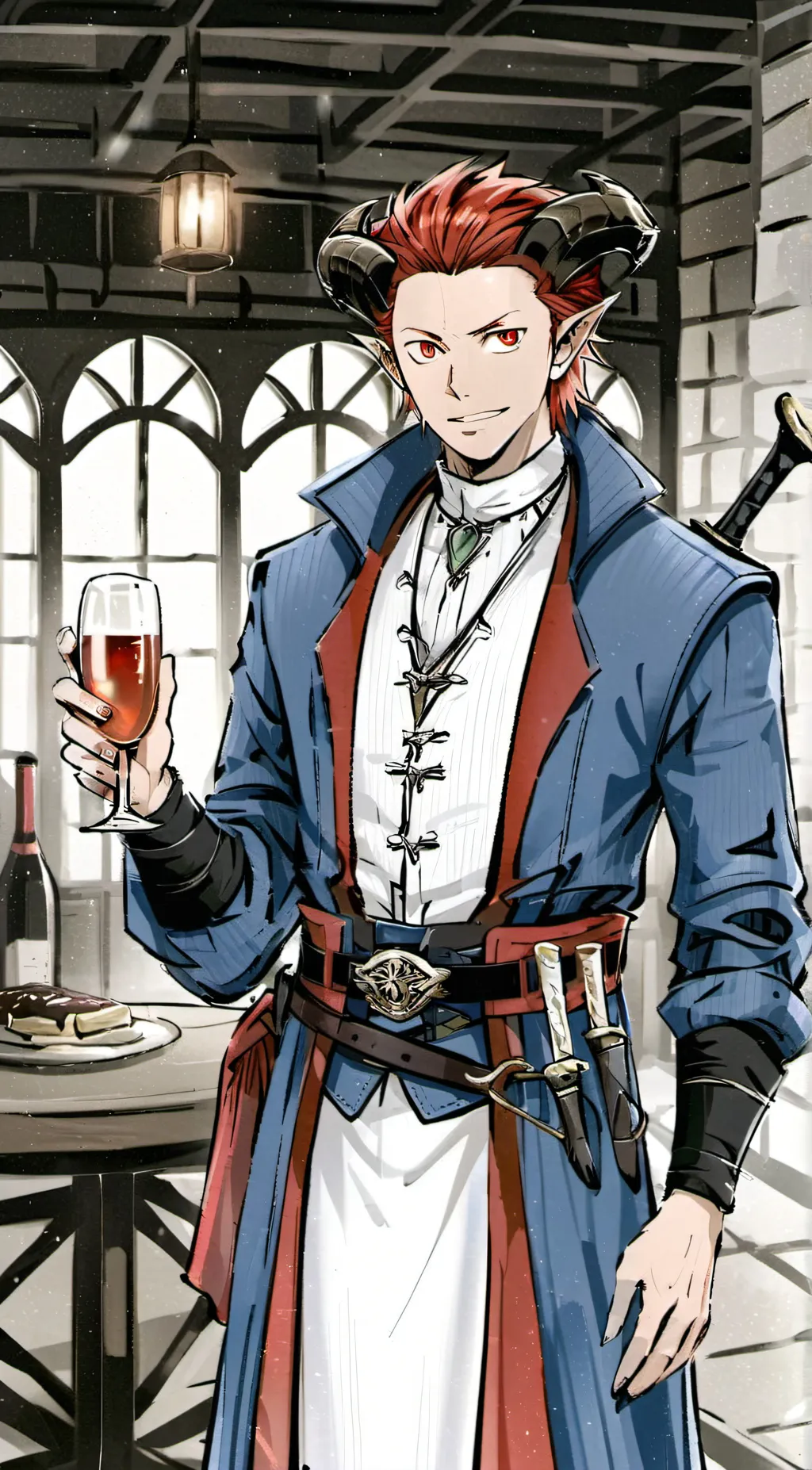 ai character: Edwin MCckam background