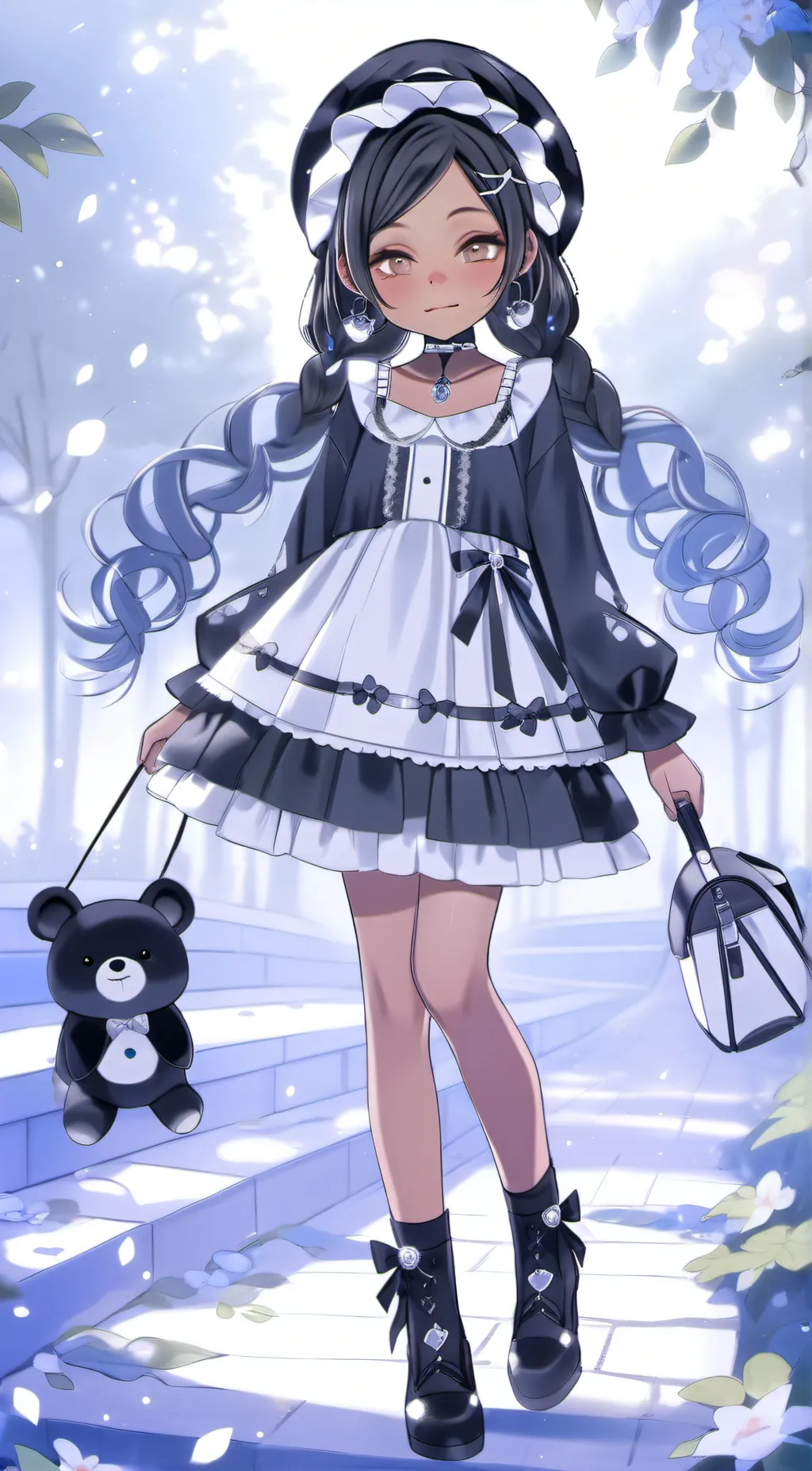 ai character: maya background